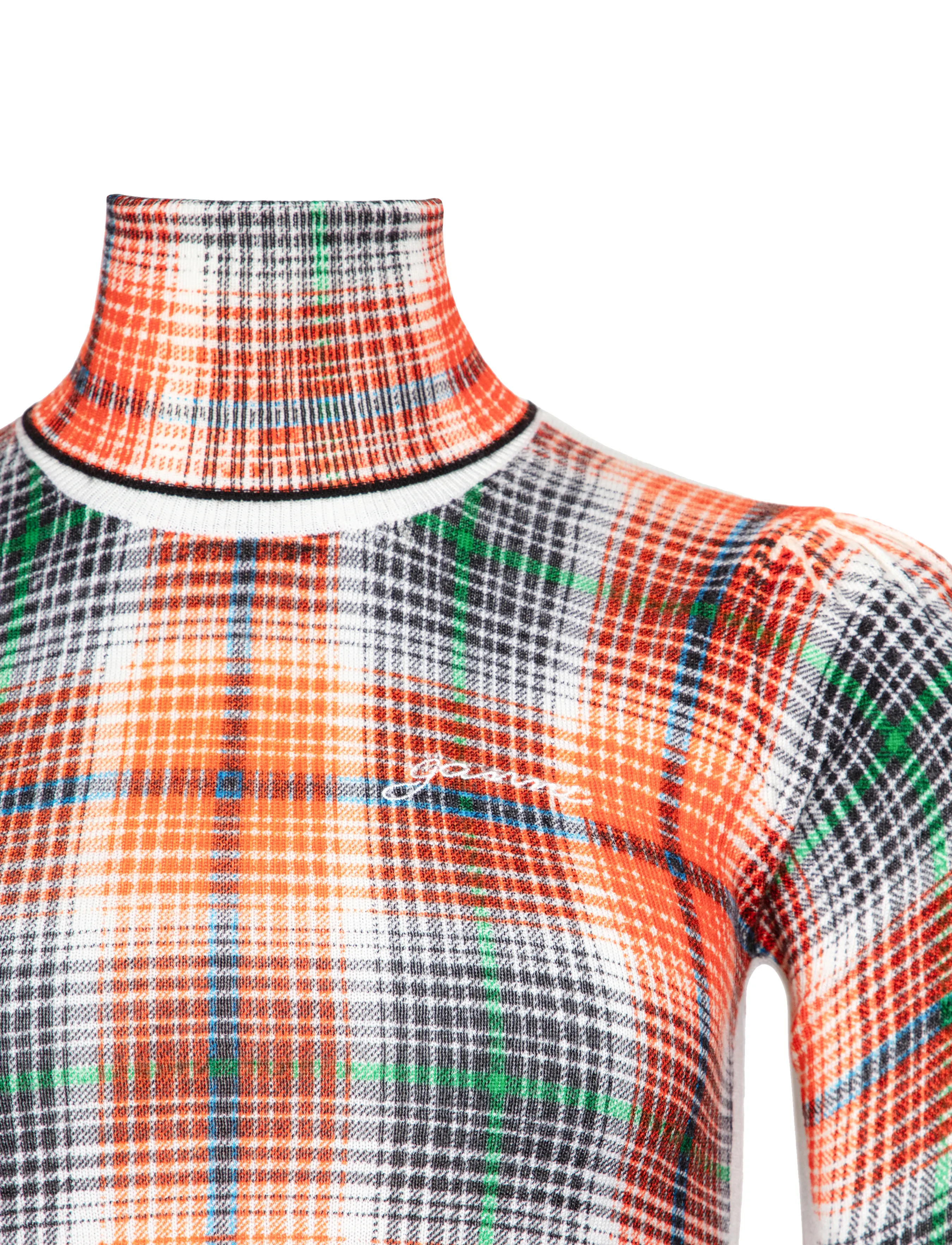 Ganni - Printed Merino Turtleneck - rollkragenpullover - multicolored - 2