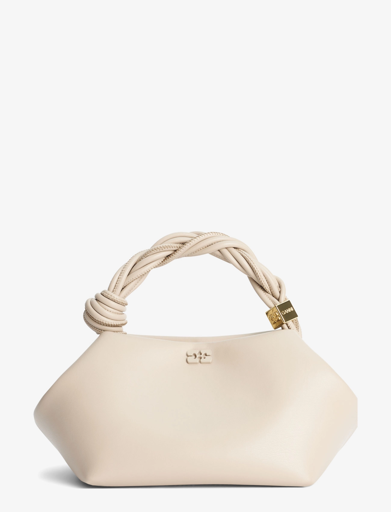 Ganni Bou Small Shoulder Bag - Pasiūlymai - BEIGE / beige