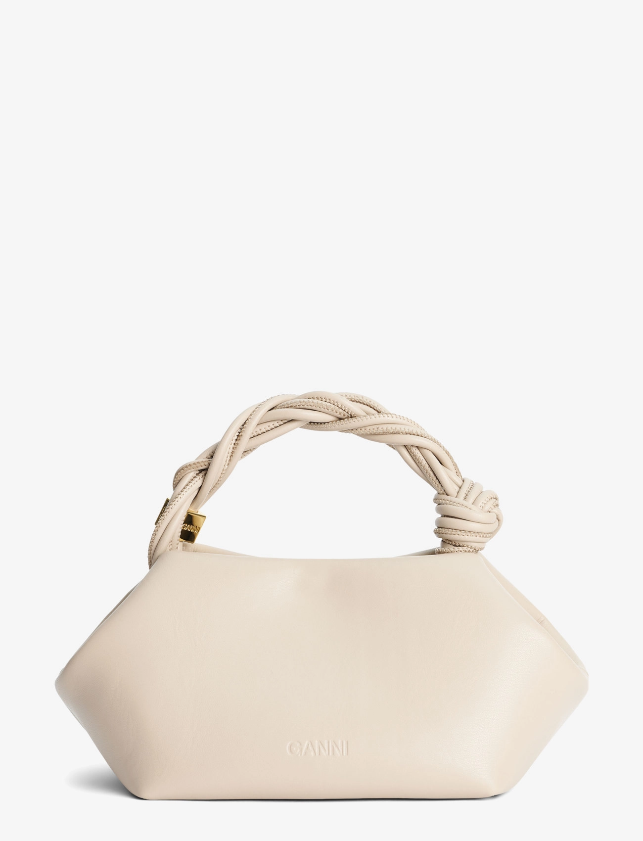 Ganni - Bou Small Shoulder Bag - beige - 1