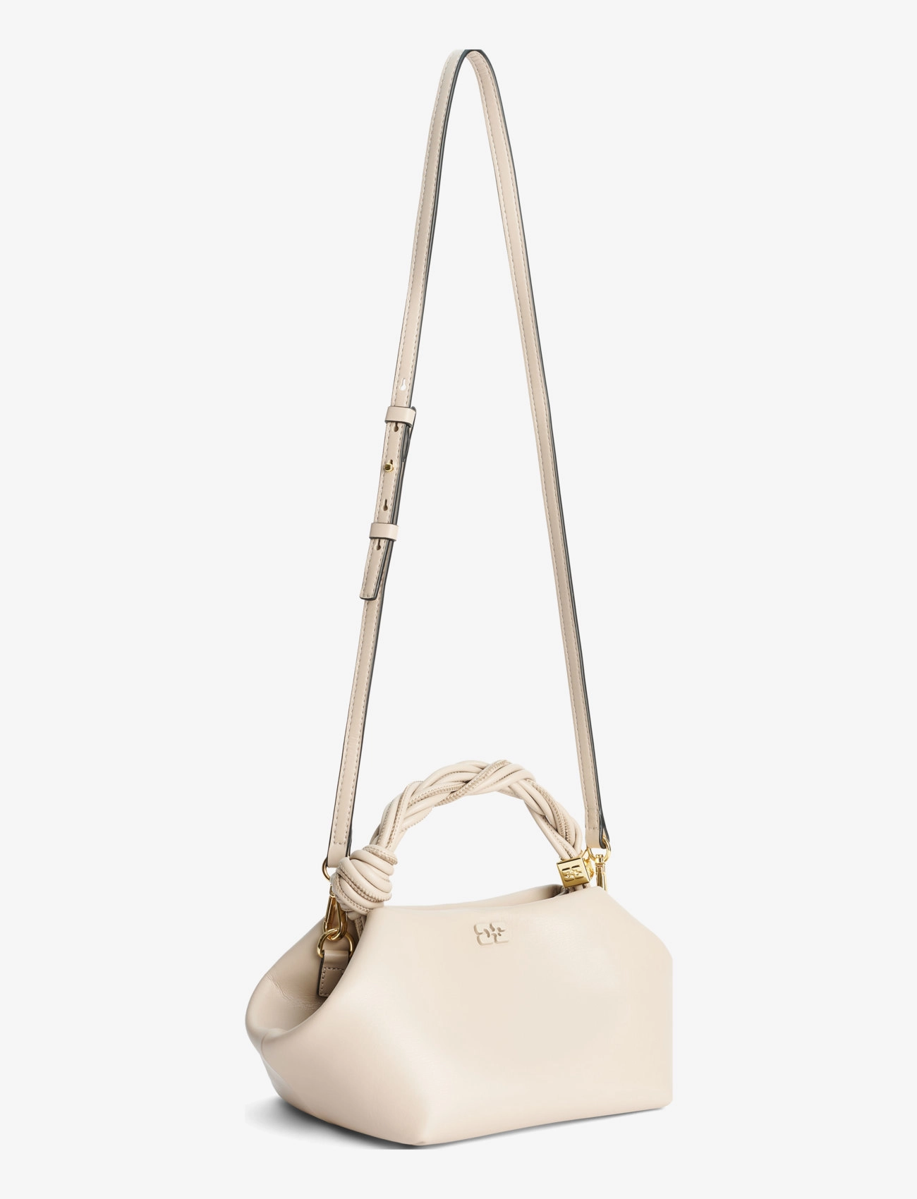 Ganni - Bou Small Shoulder Bag - beige - 3