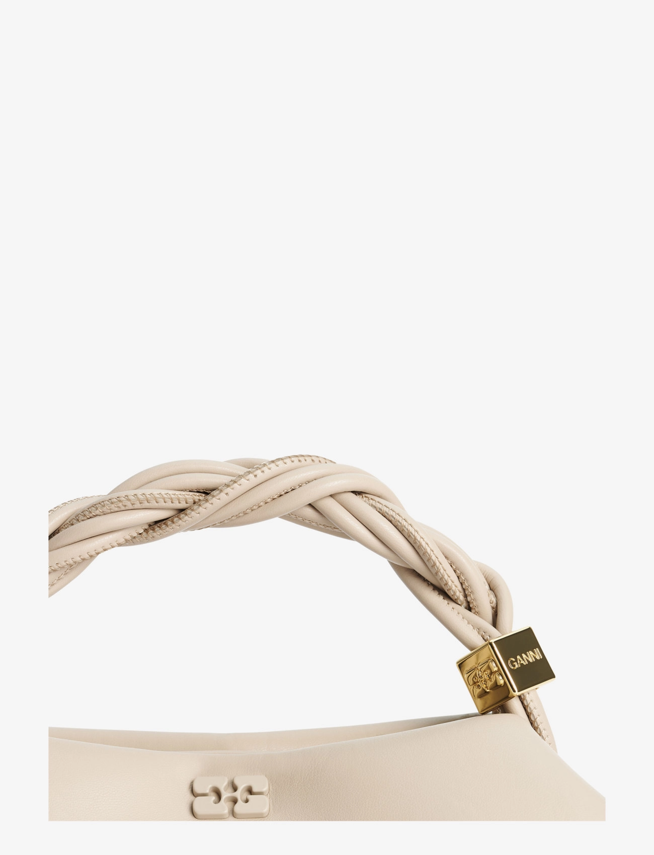 Ganni - Bou Small Shoulder Bag - beige - 4
