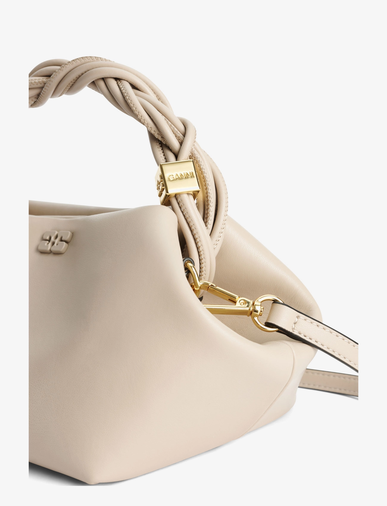 Ganni - Bou Small Shoulder Bag - beige - 5