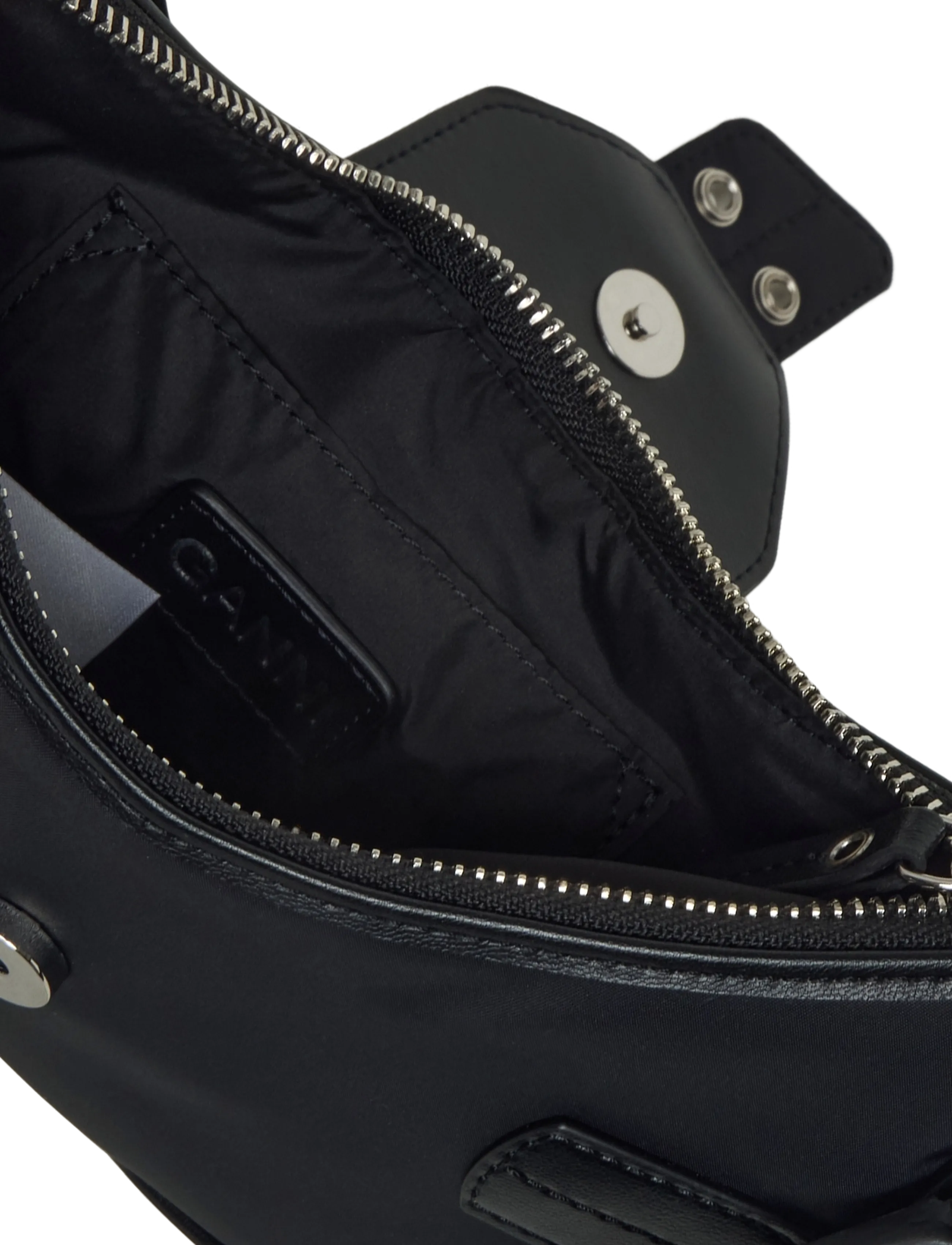 Ganni - Small Bucky Crossbody Bag - black - 3
