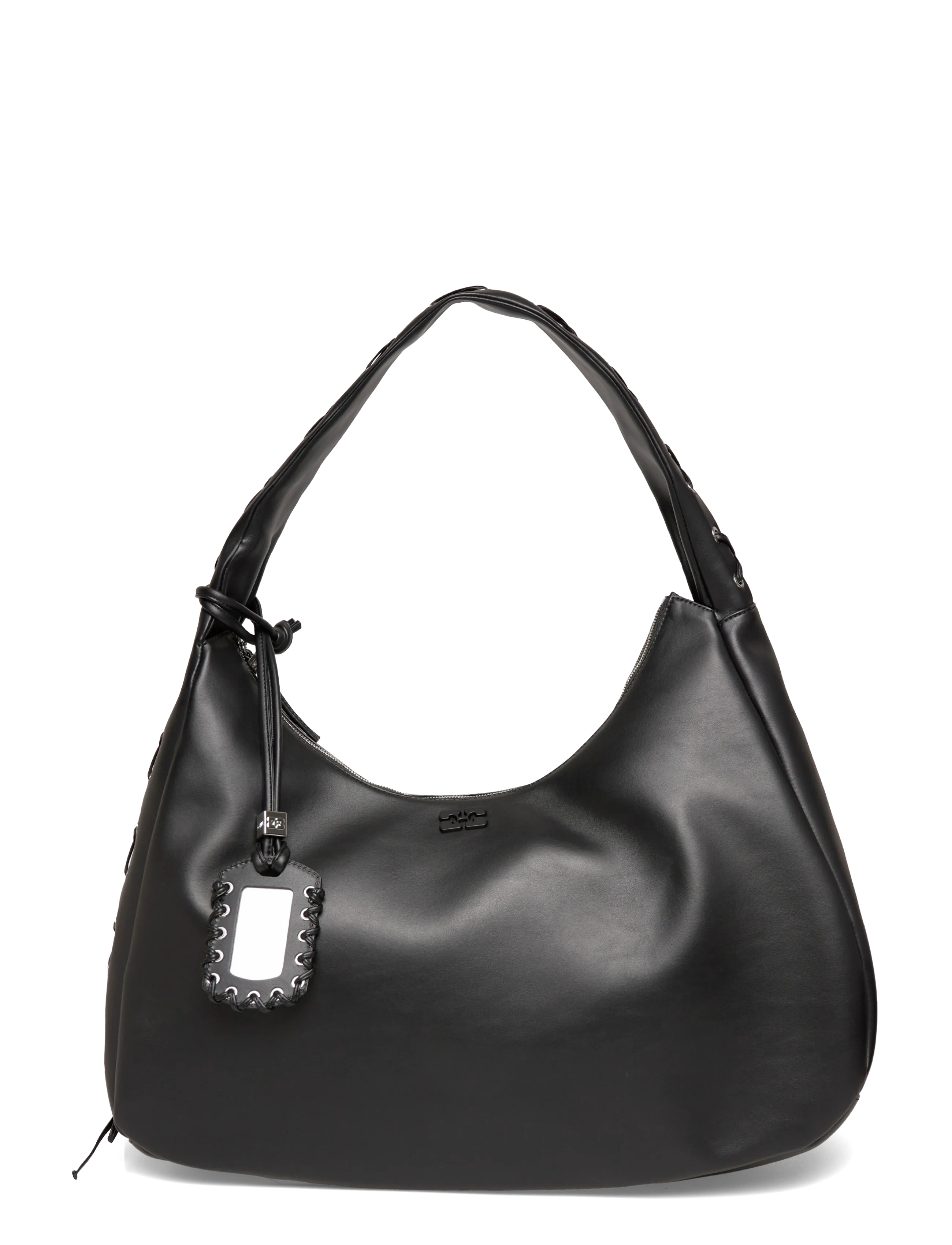 Ganni Hobo Xxl, One Size, Bags, Schwarz - Small Shoulder Bags-crossbody Frauen