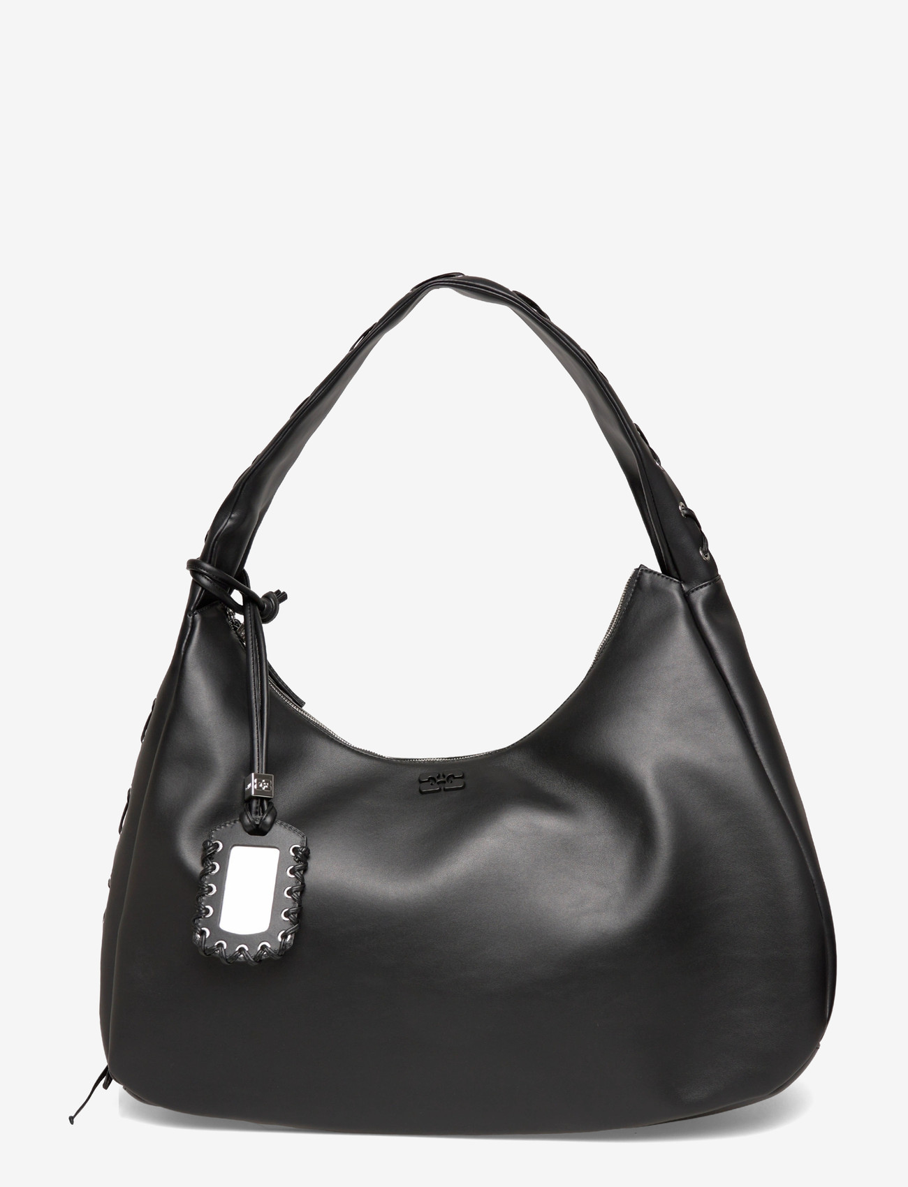 Ganni - Hobo XXL - skuldertasker - black - 0