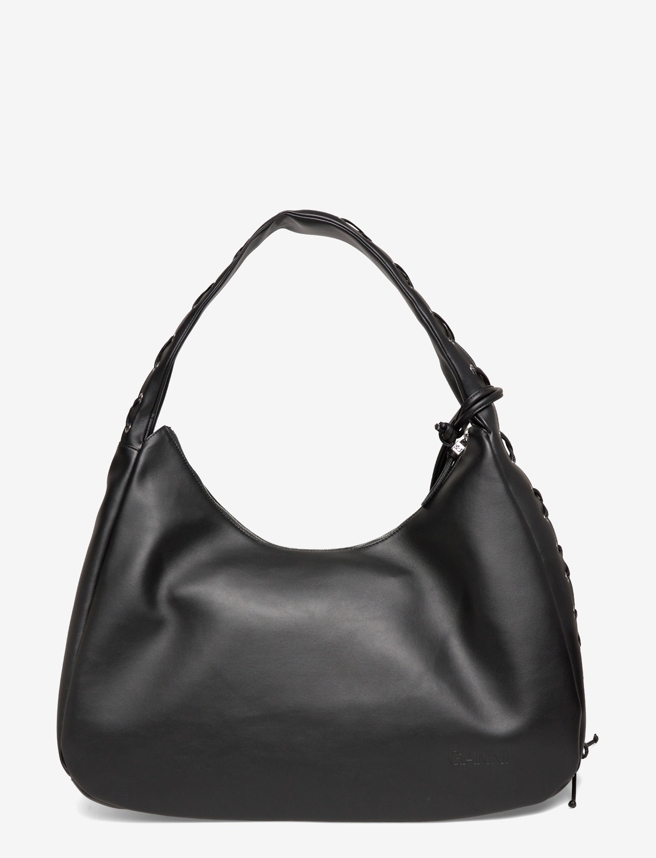 Ganni - Hobo XXL - skuldertasker - black - 1