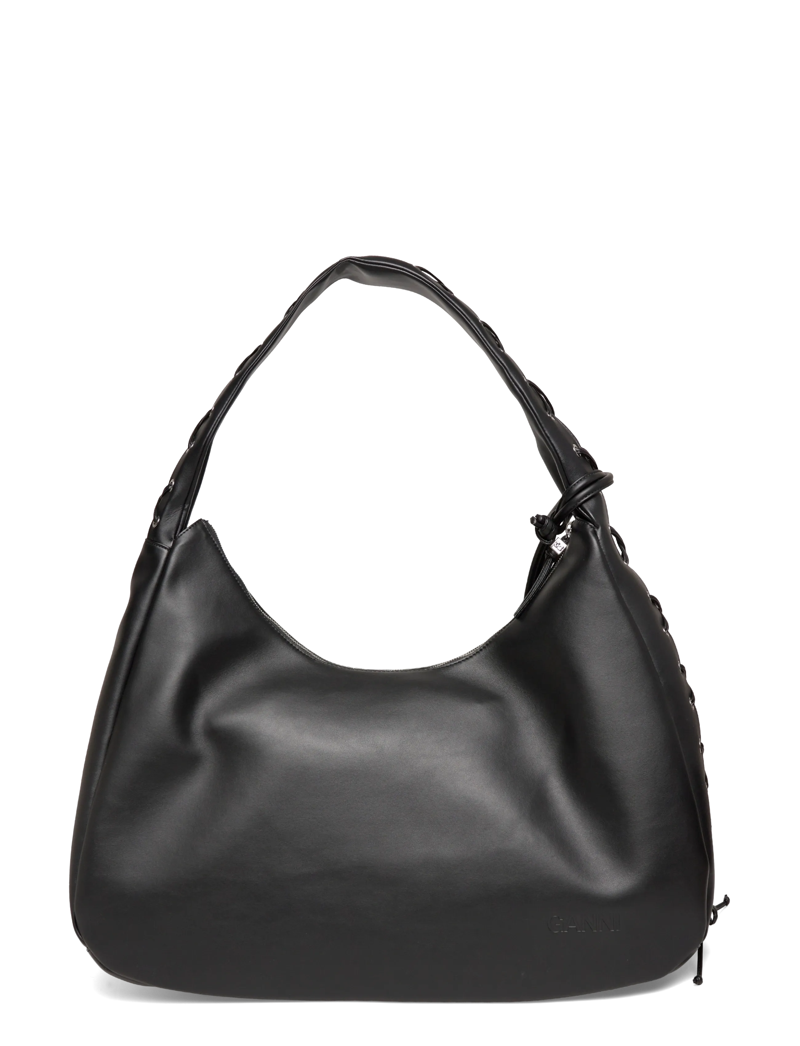 Ganni - Hobo XXL - schultertaschen - black - 1