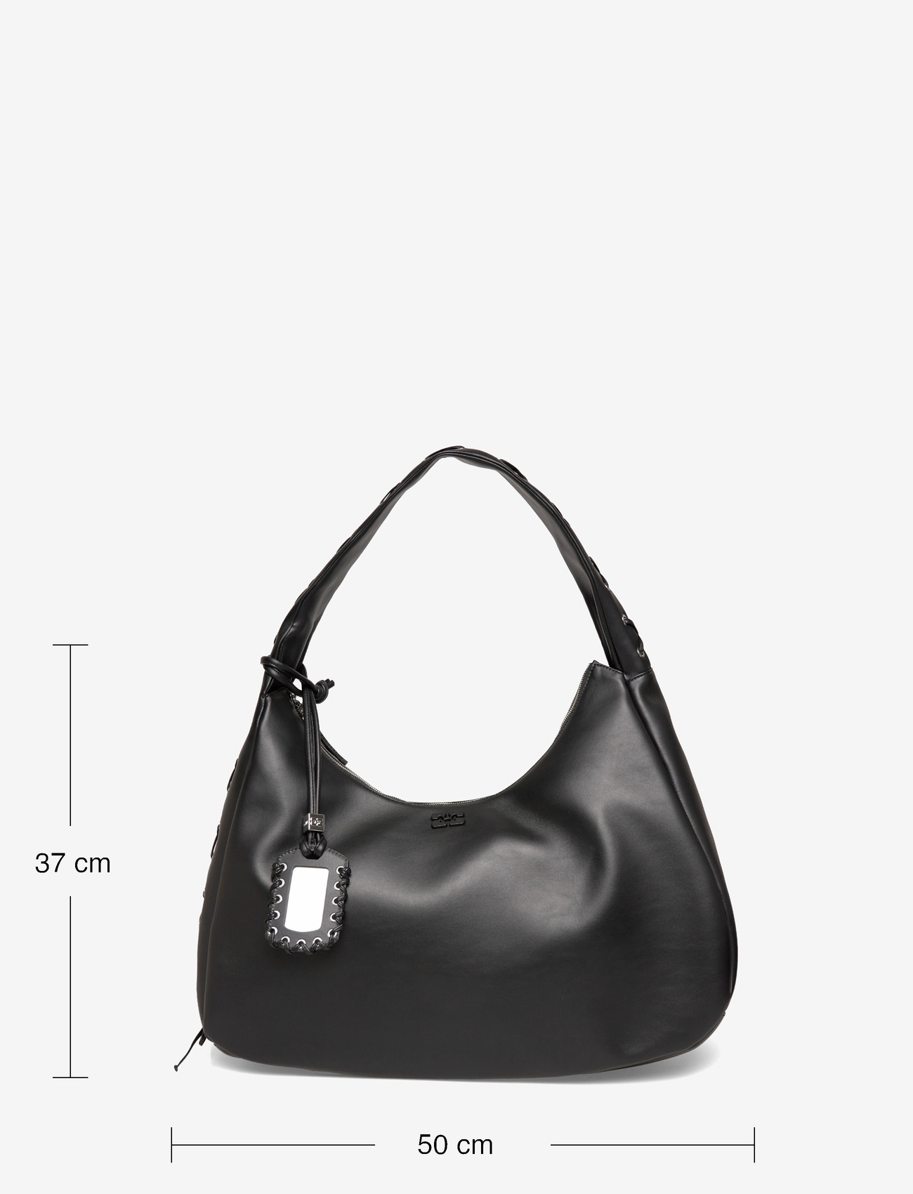 Ganni - Hobo XXL - skuldertasker - black - 3