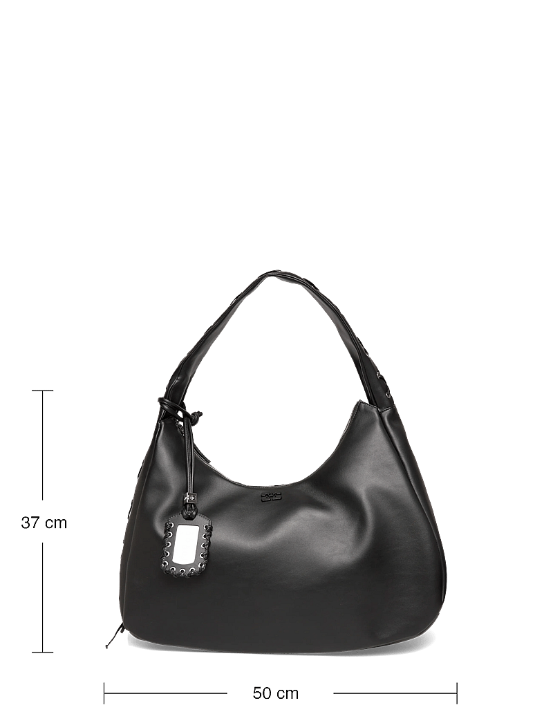 Ganni - Hobo XXL - skuldertasker - black - 3