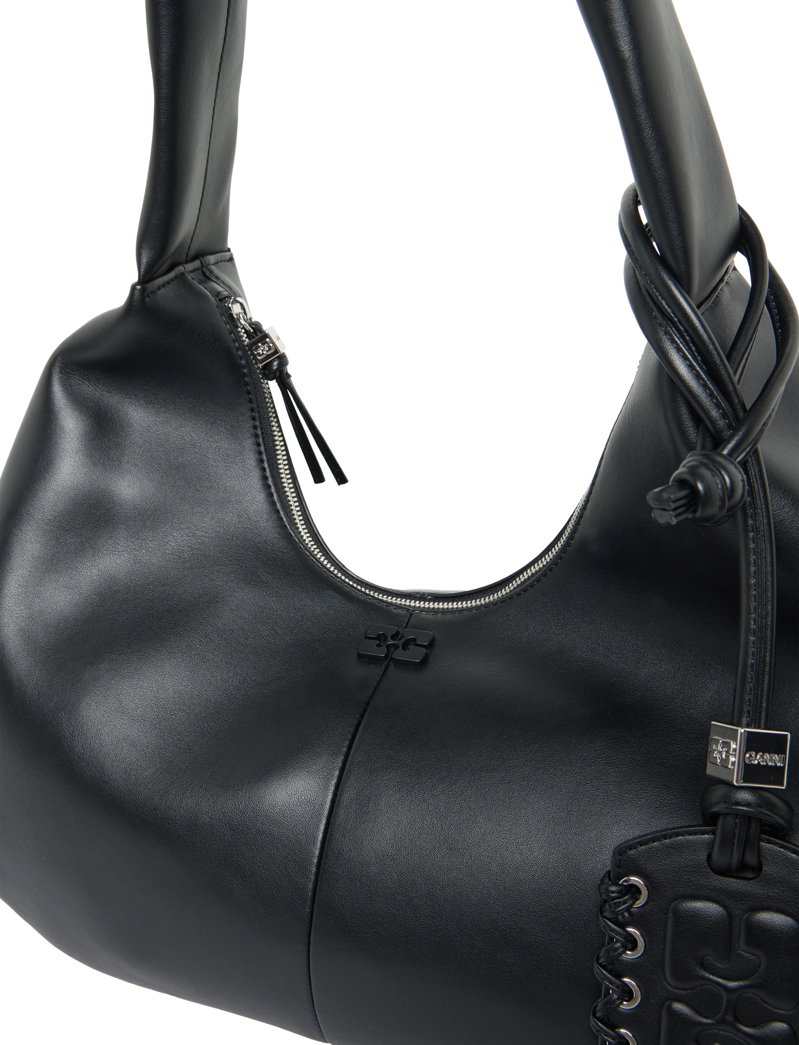 Ganni - Shoulder Bag - black - 2