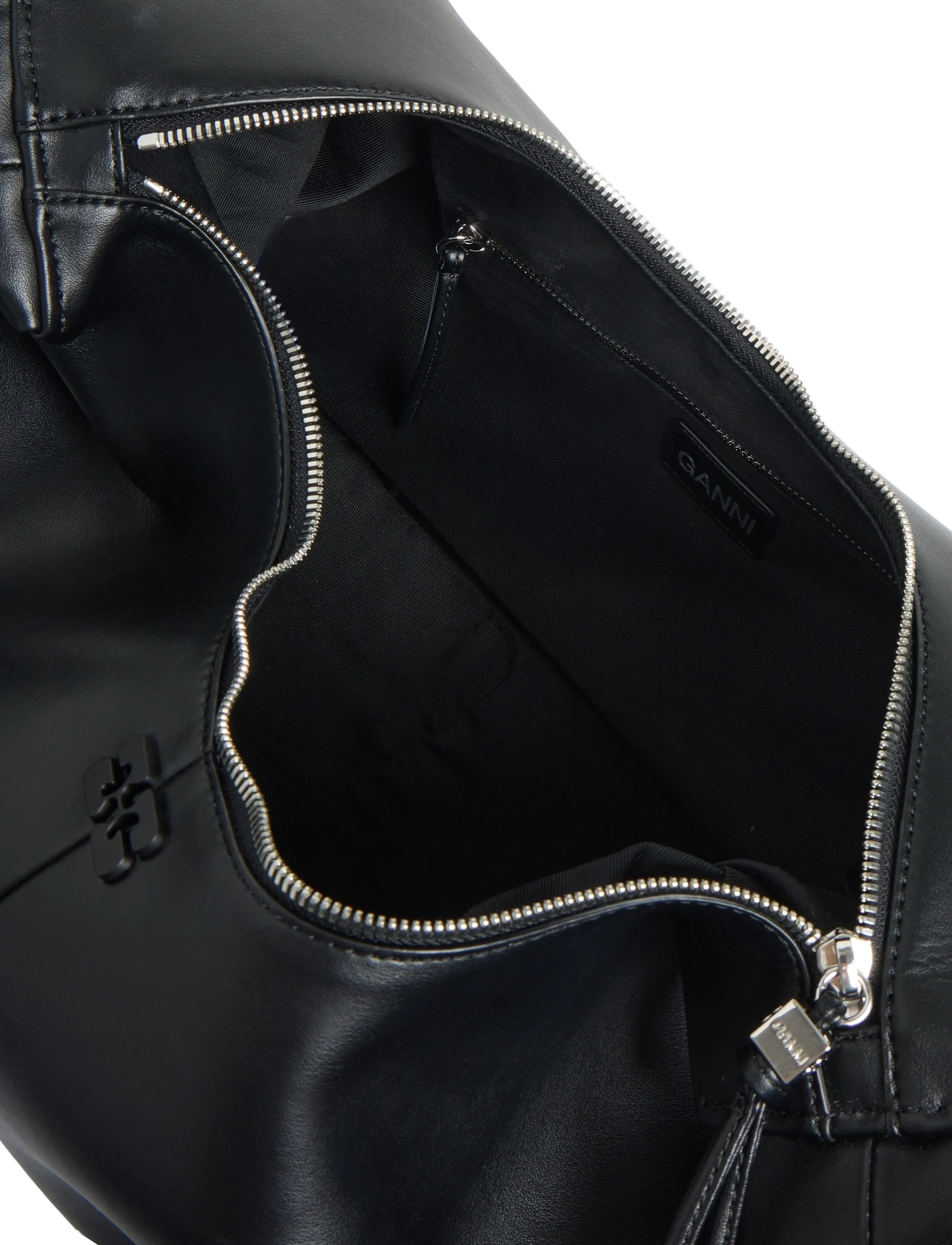 Ganni - Shoulder Bag - black - 3