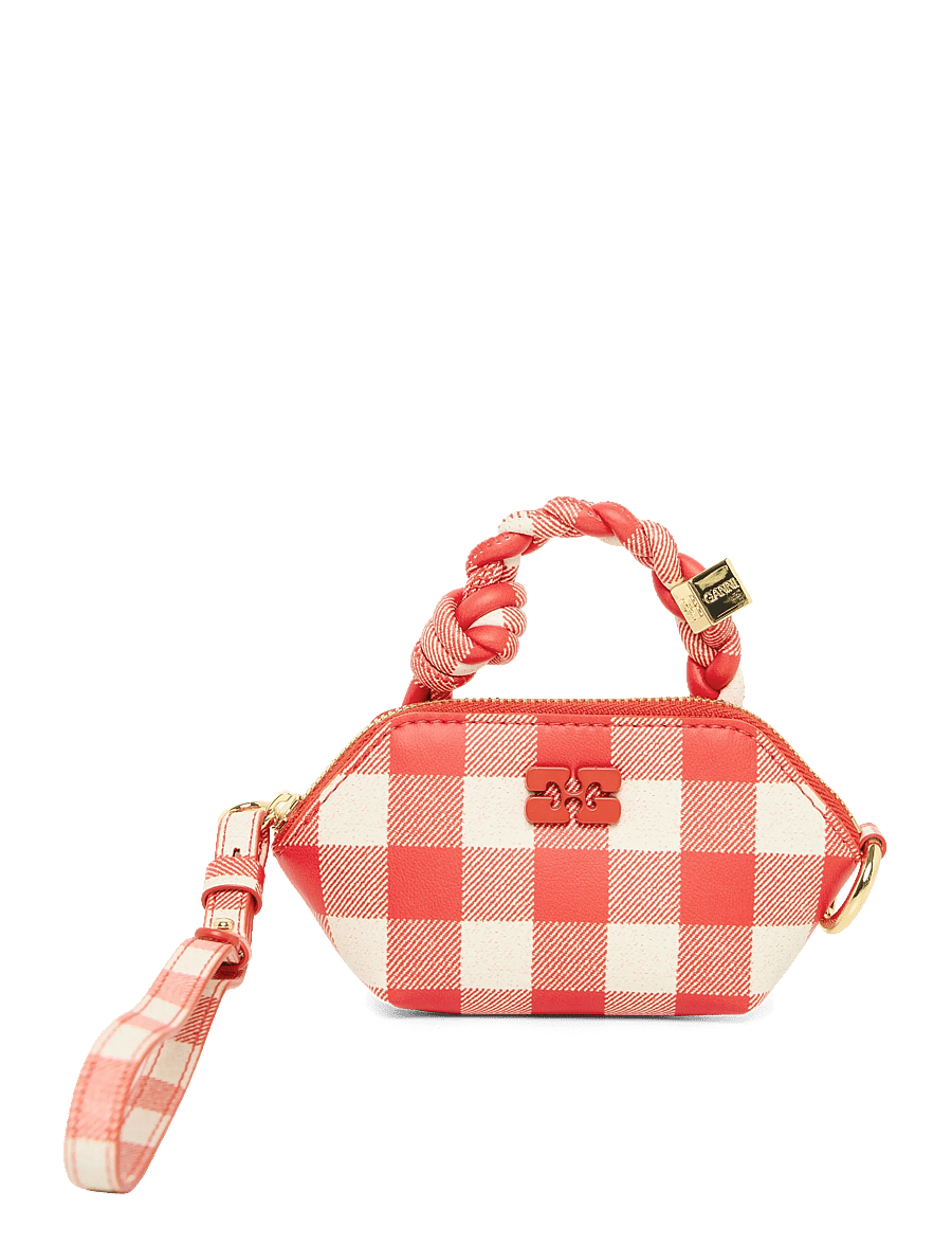Ganni - Vichy Nano Bag - besondere anlässe - multicolored - 0