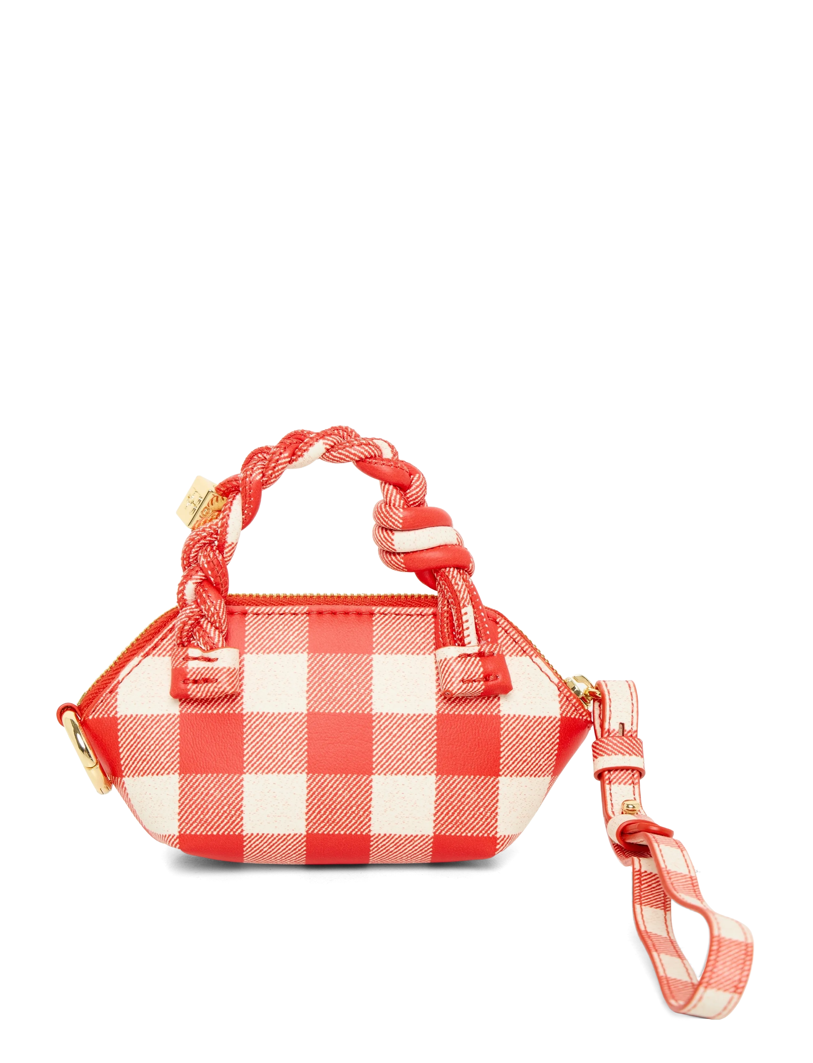 Ganni - Vichy Nano Bag - besondere anlässe - multicolored - 1