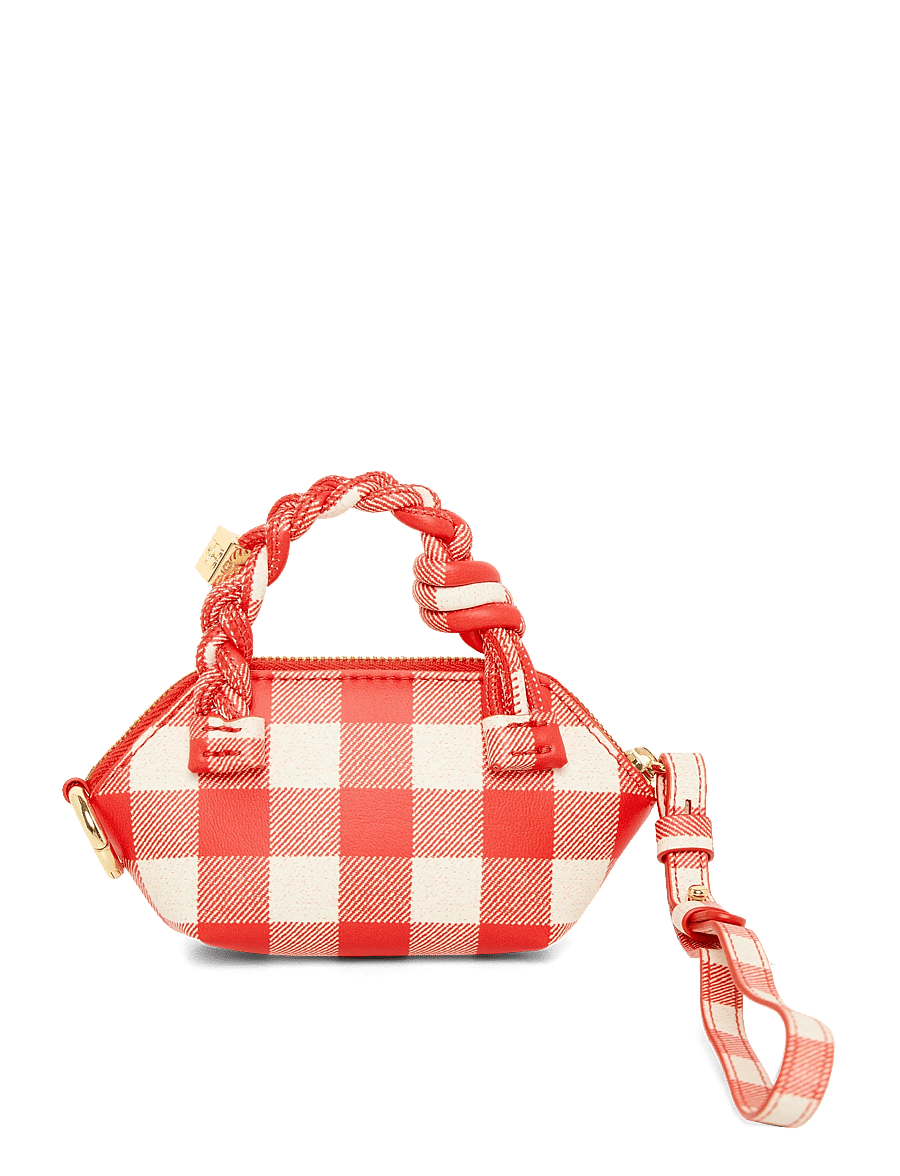 Ganni - Vichy Nano Bag - besondere anlässe - multicolored - 1