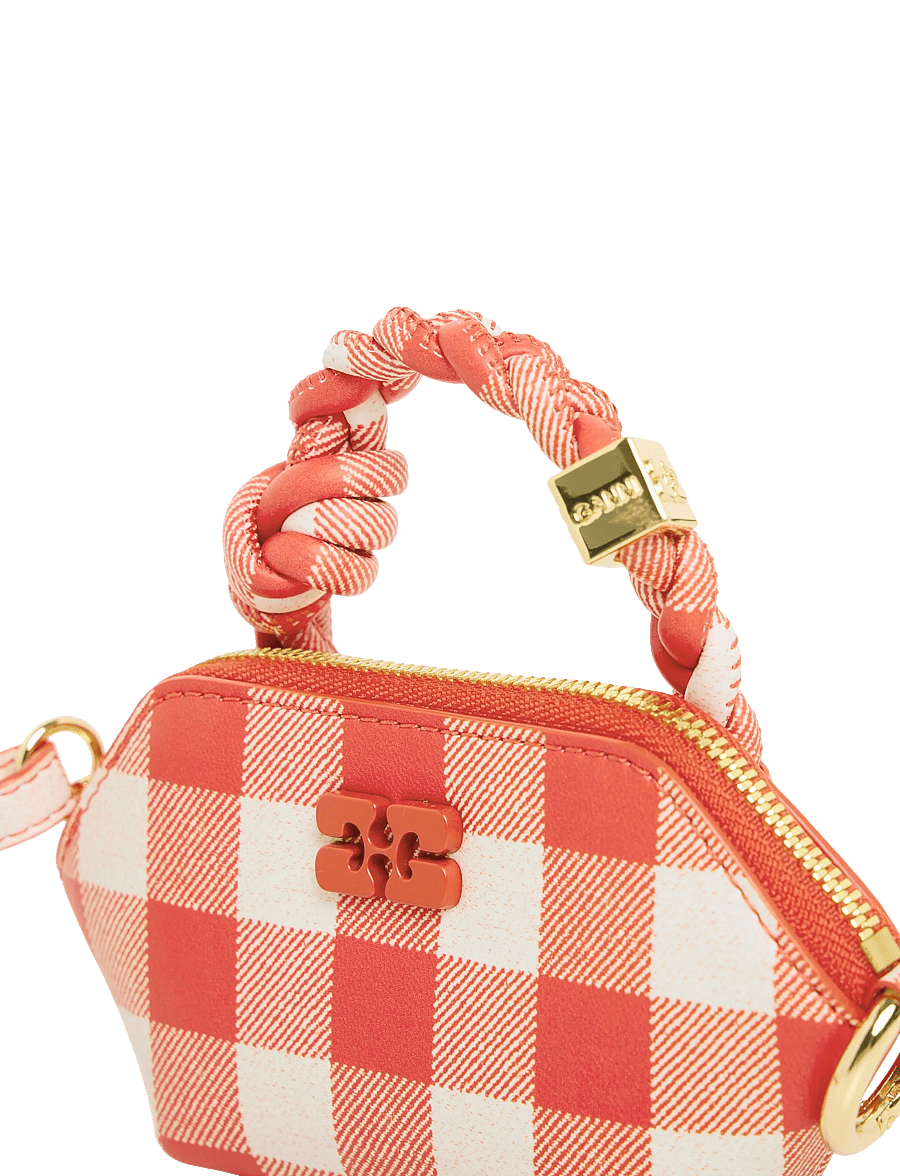 Ganni - Vichy Nano Bag - besondere anlässe - multicolored - 3