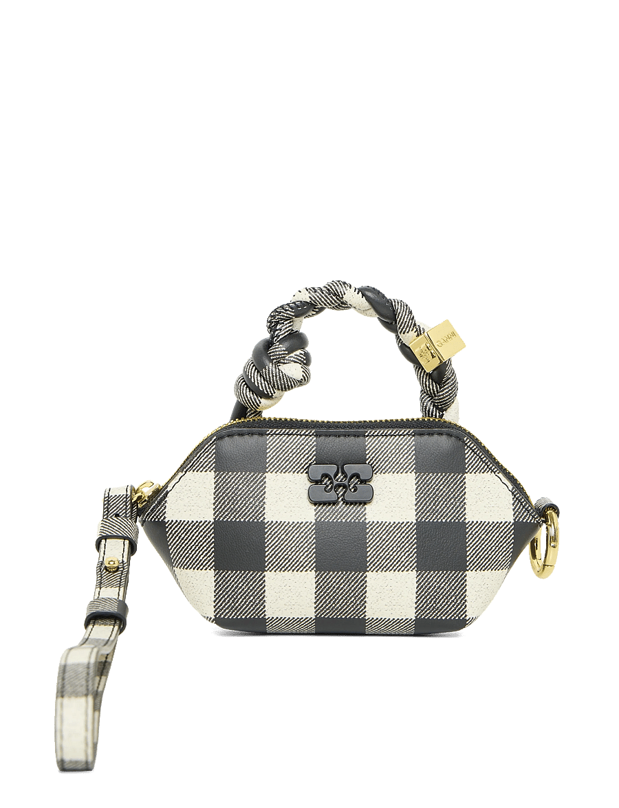 Ganni - Bou Nano Vichy Bag - besondere anlässe - multicolored - 0