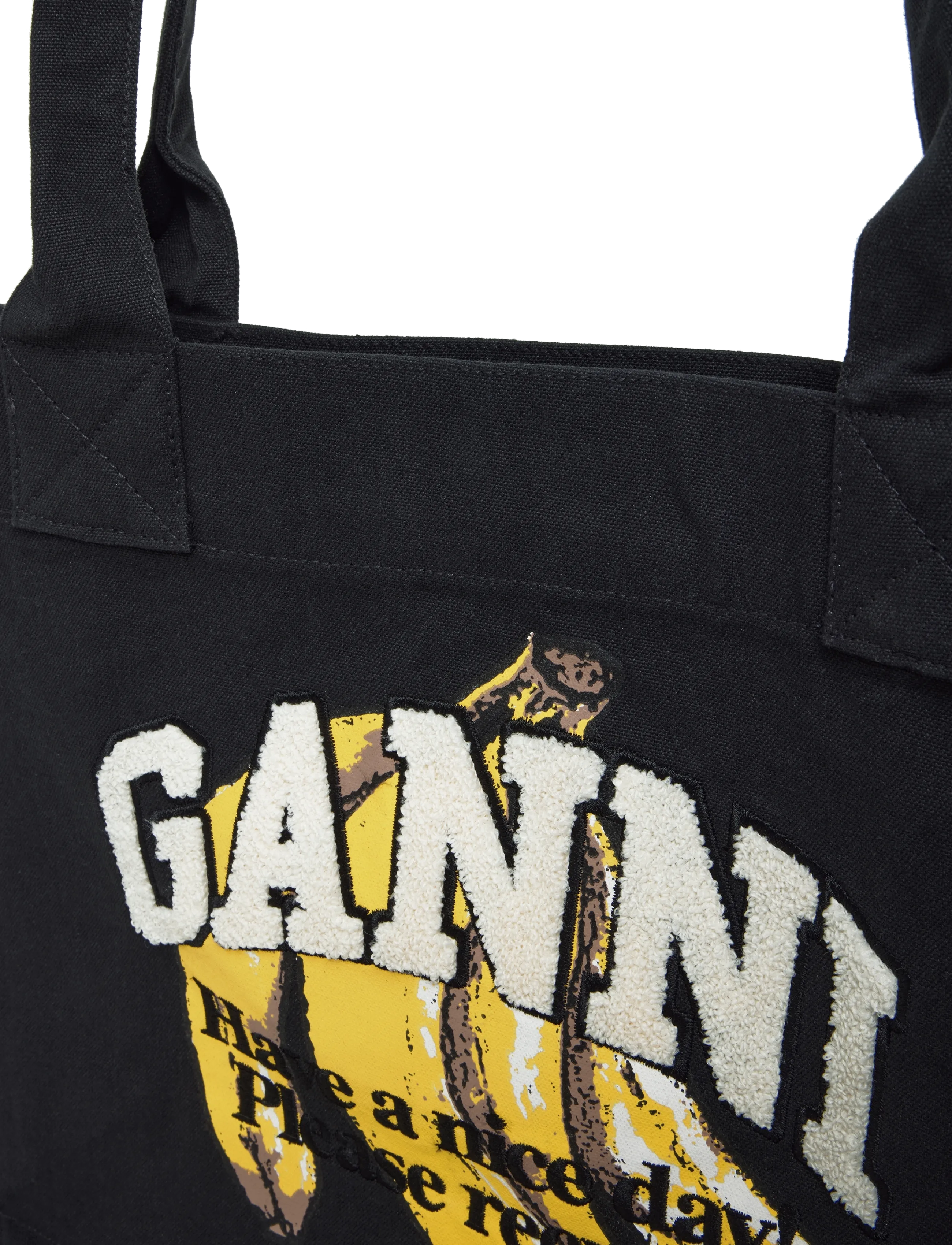 Ganni - Large Tot - shopper - black - 2