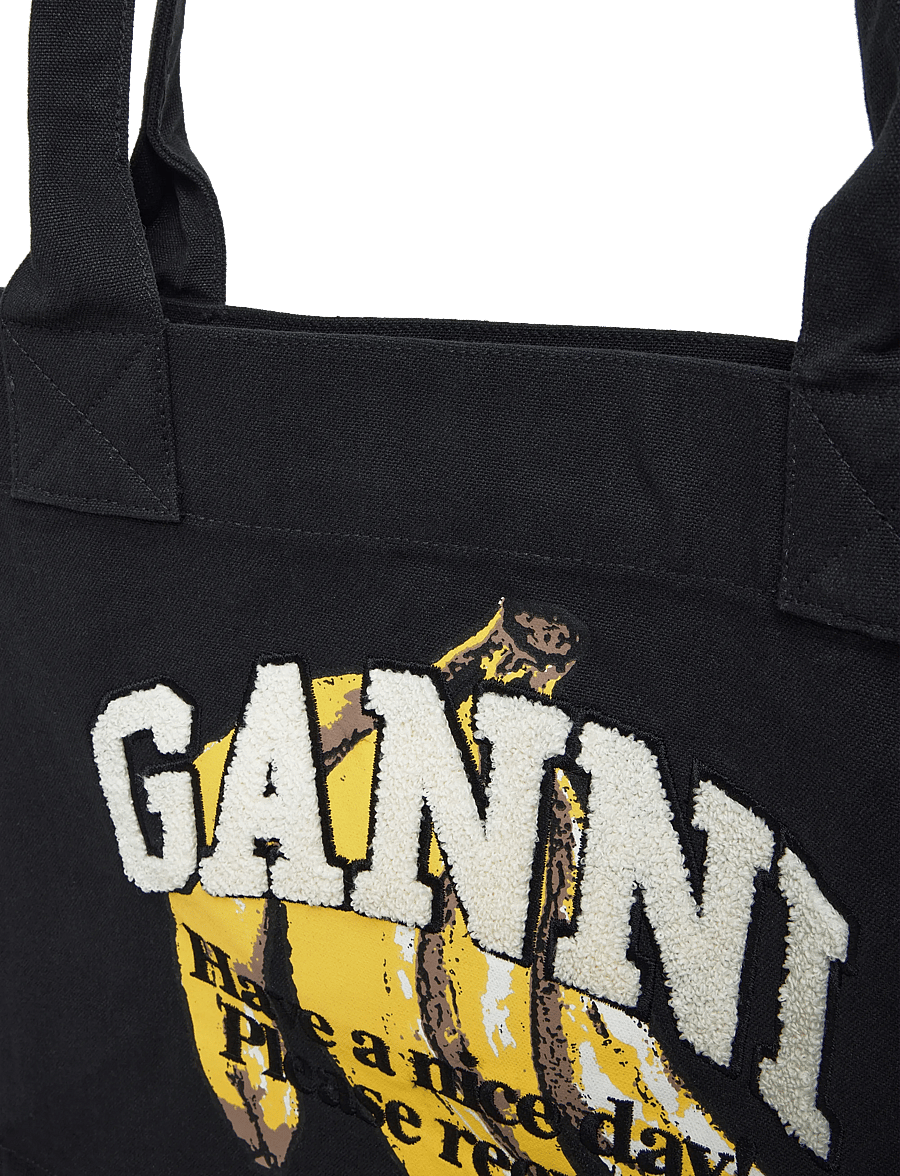 Ganni - Large Tot - shopper - black - 2