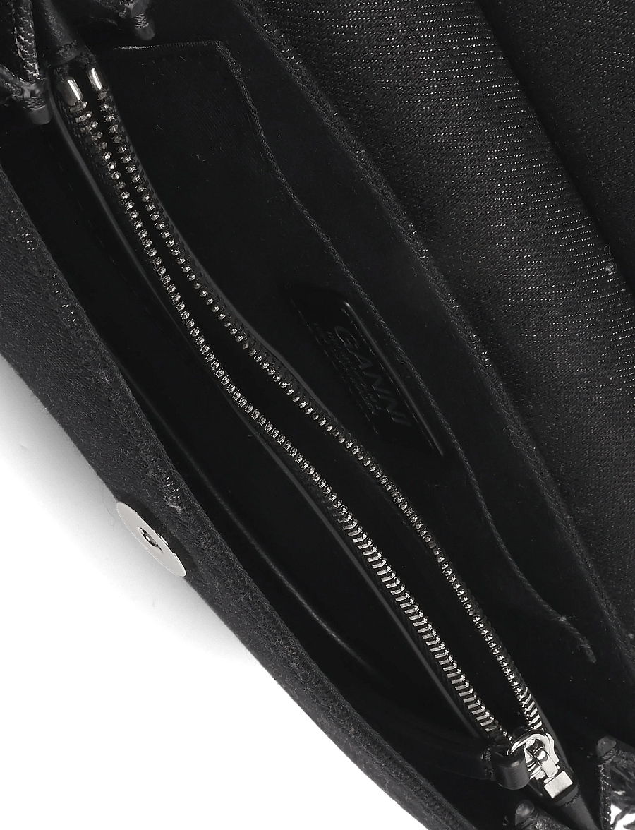 Ganni - Canvas Cap - besondere anlässe - black - 3