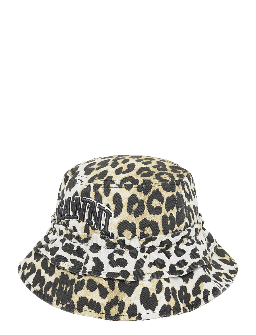 Ganni - Canvas Bucket Hat - anglerhüte - multicolored - 1