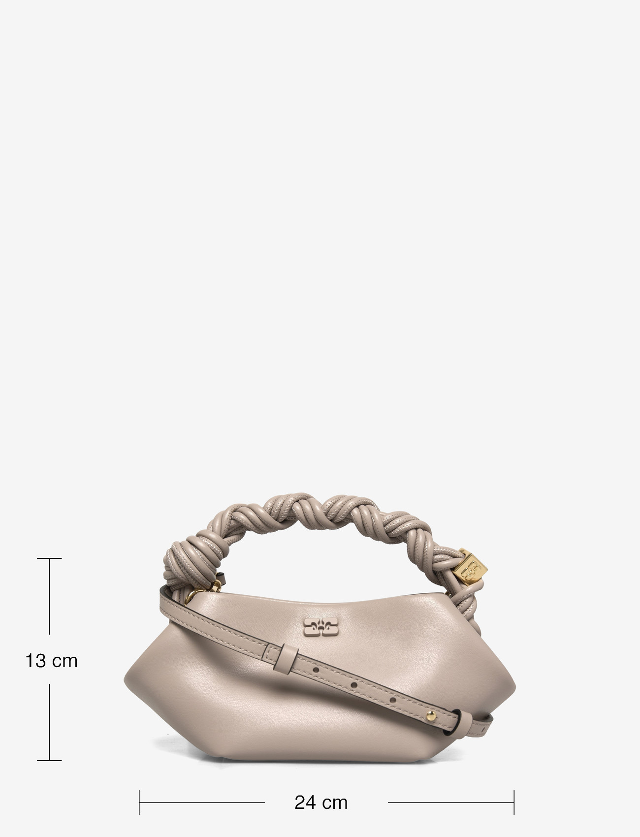 Ganni - Mini Bou Bag - beige - 3