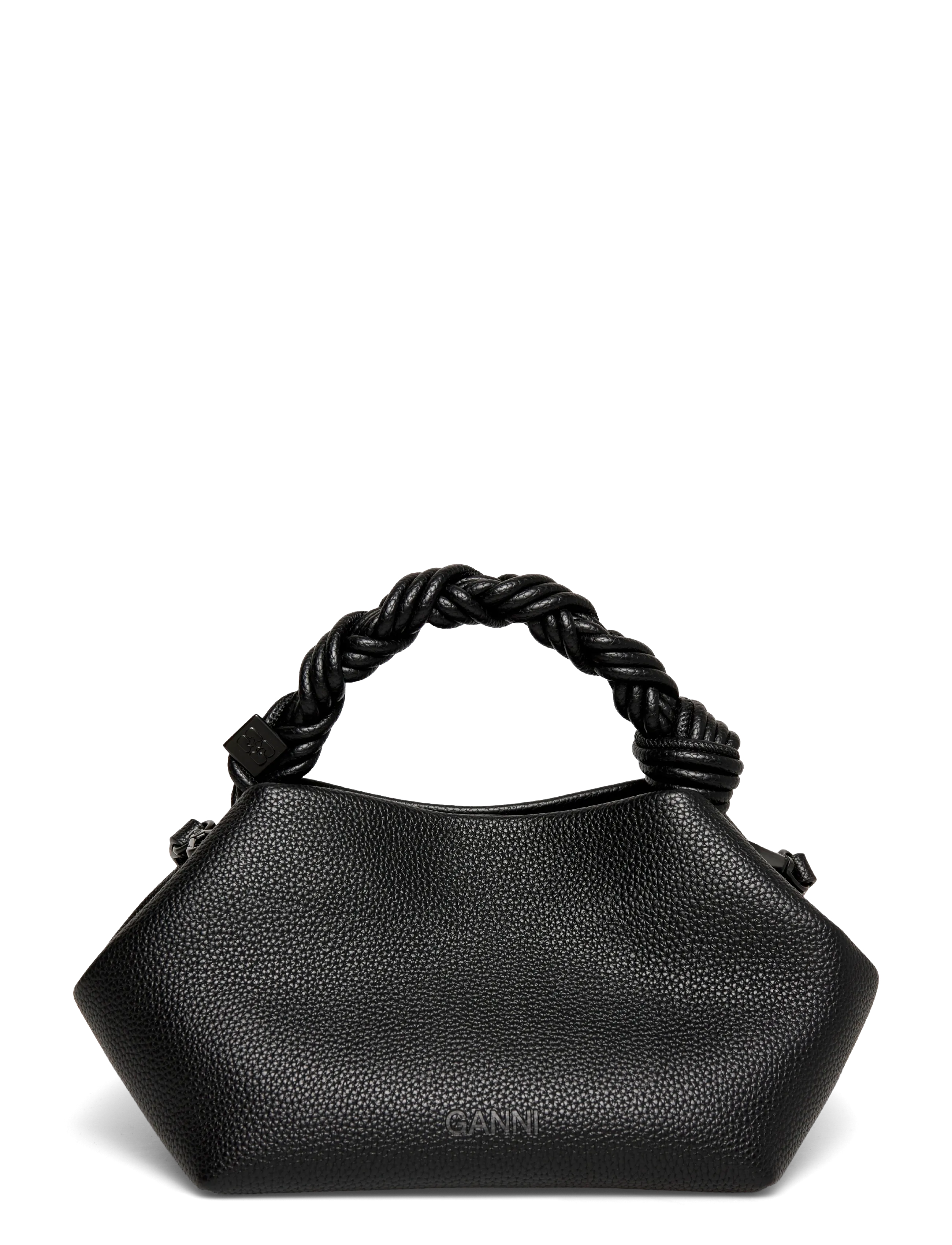 Ganni Small Bou Twisted-handle Tote Bag (GNAA6955099099