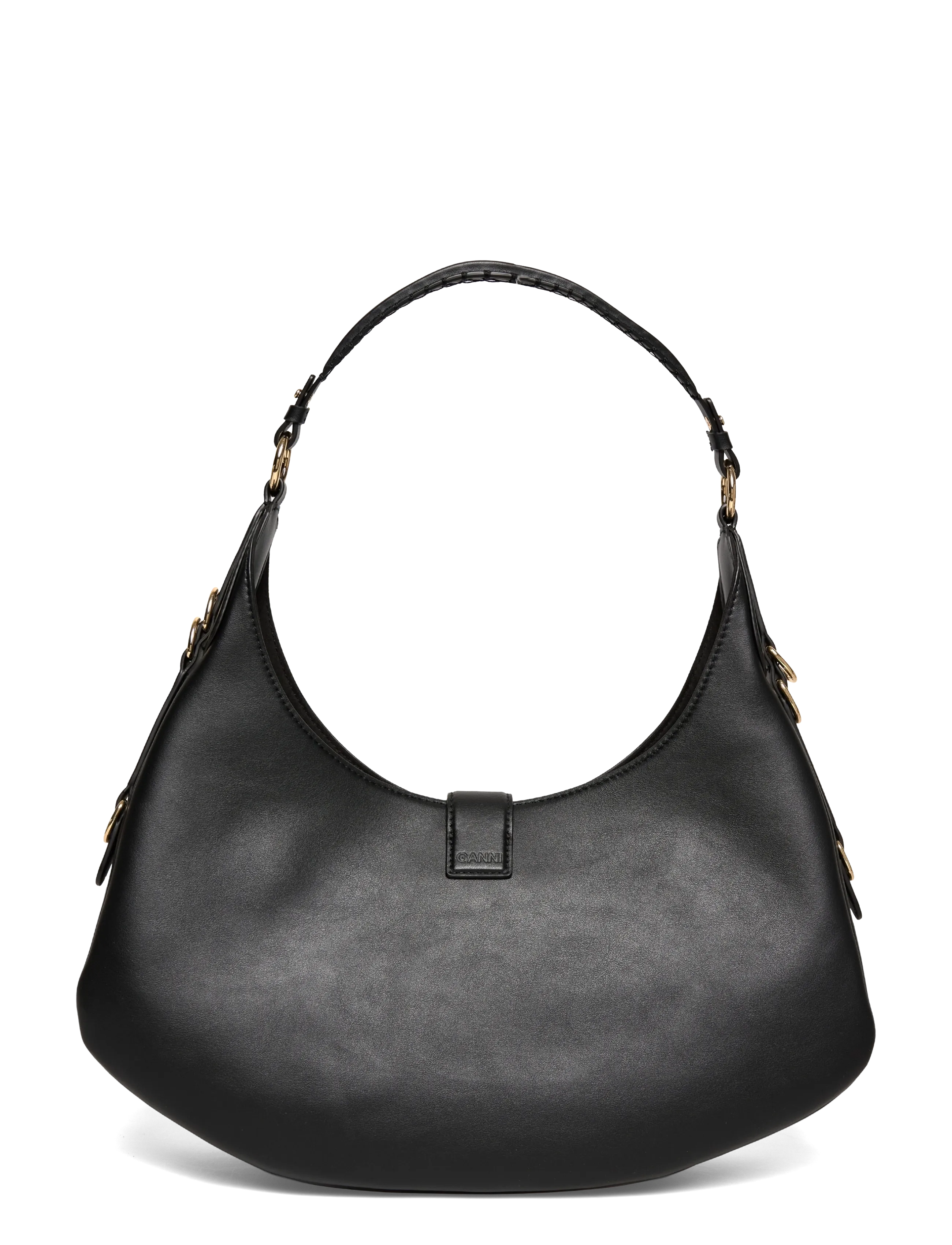 Ganni - Kat Small Gold - modetrends - black - 1