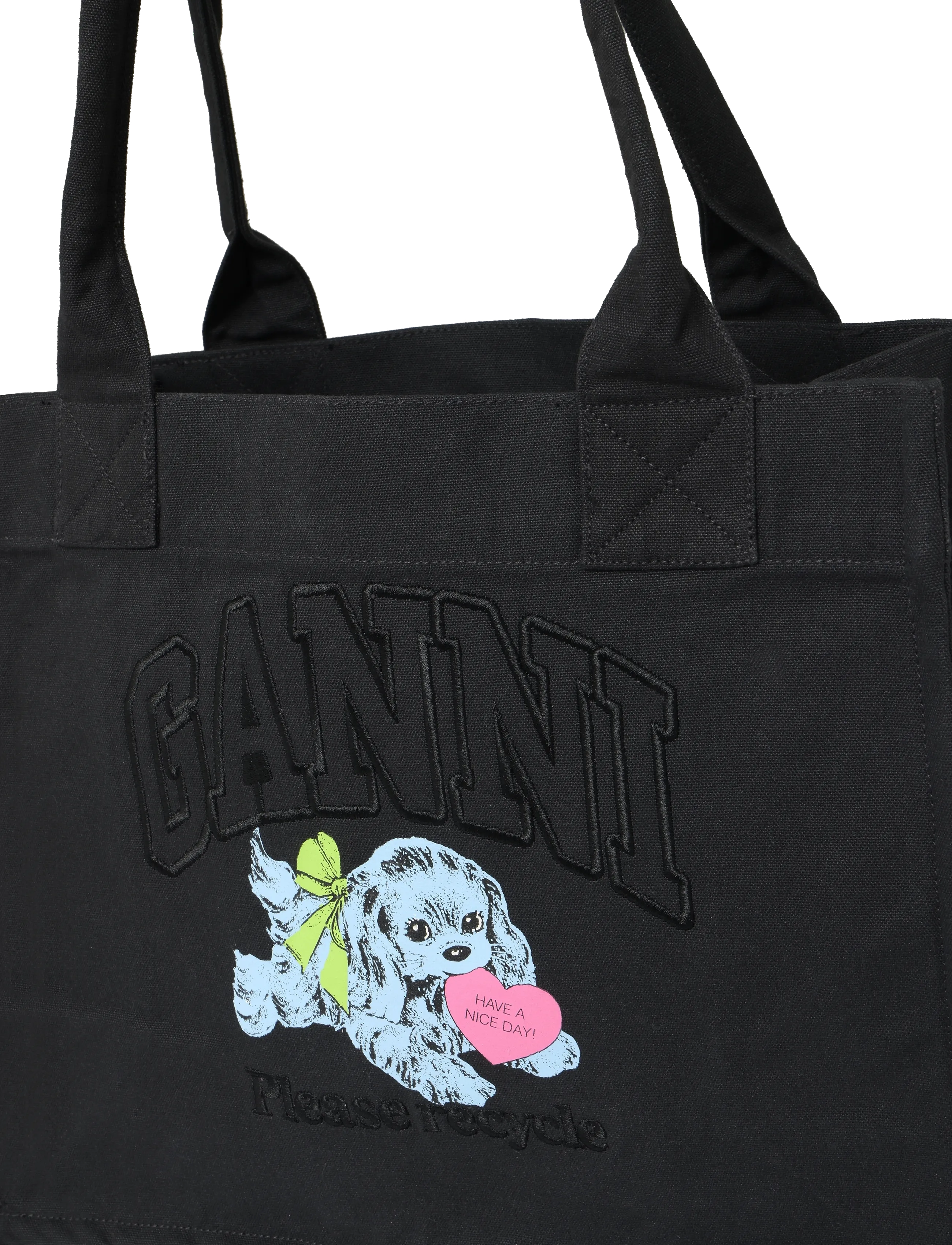 Ganni - Puppy Tote Bag - grey - 2