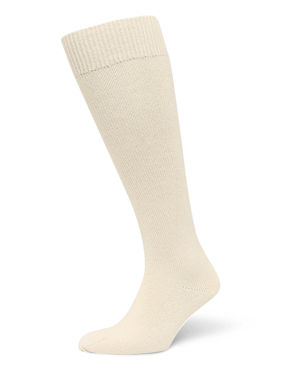 Ganni - Wollsocks - kniestrümpfe - beige - 0