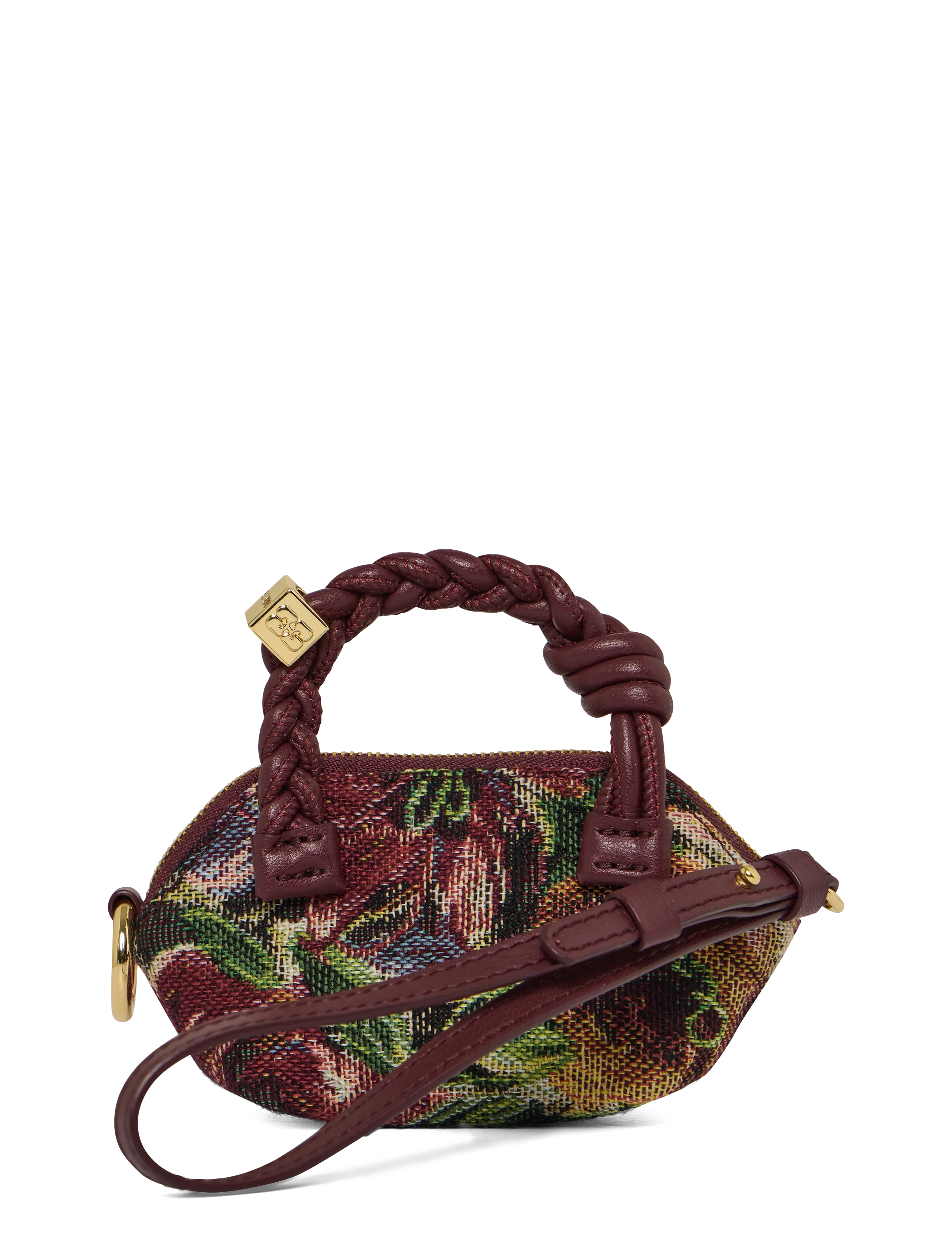 Ganni - Twisted Handle Mini Bag - multicolored - 1