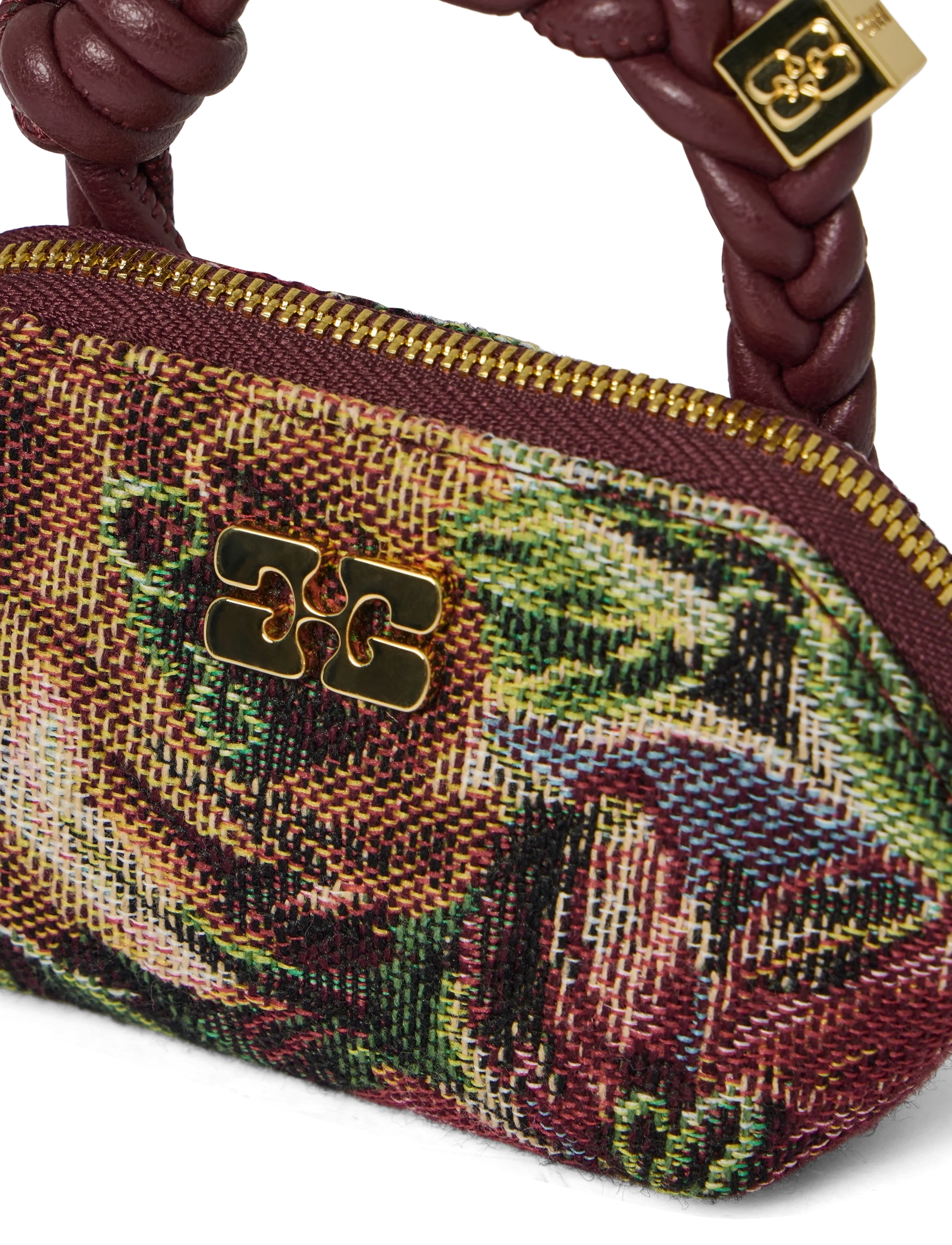 Ganni - Twisted Handle Mini Bag - multicolored - 2