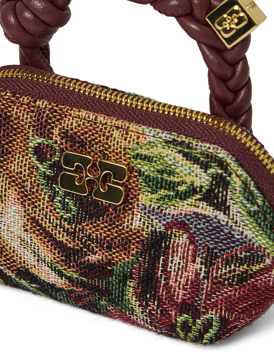 Ganni - Twisted Handle Mini Bag - speciella tillfällen - multicolored - 2