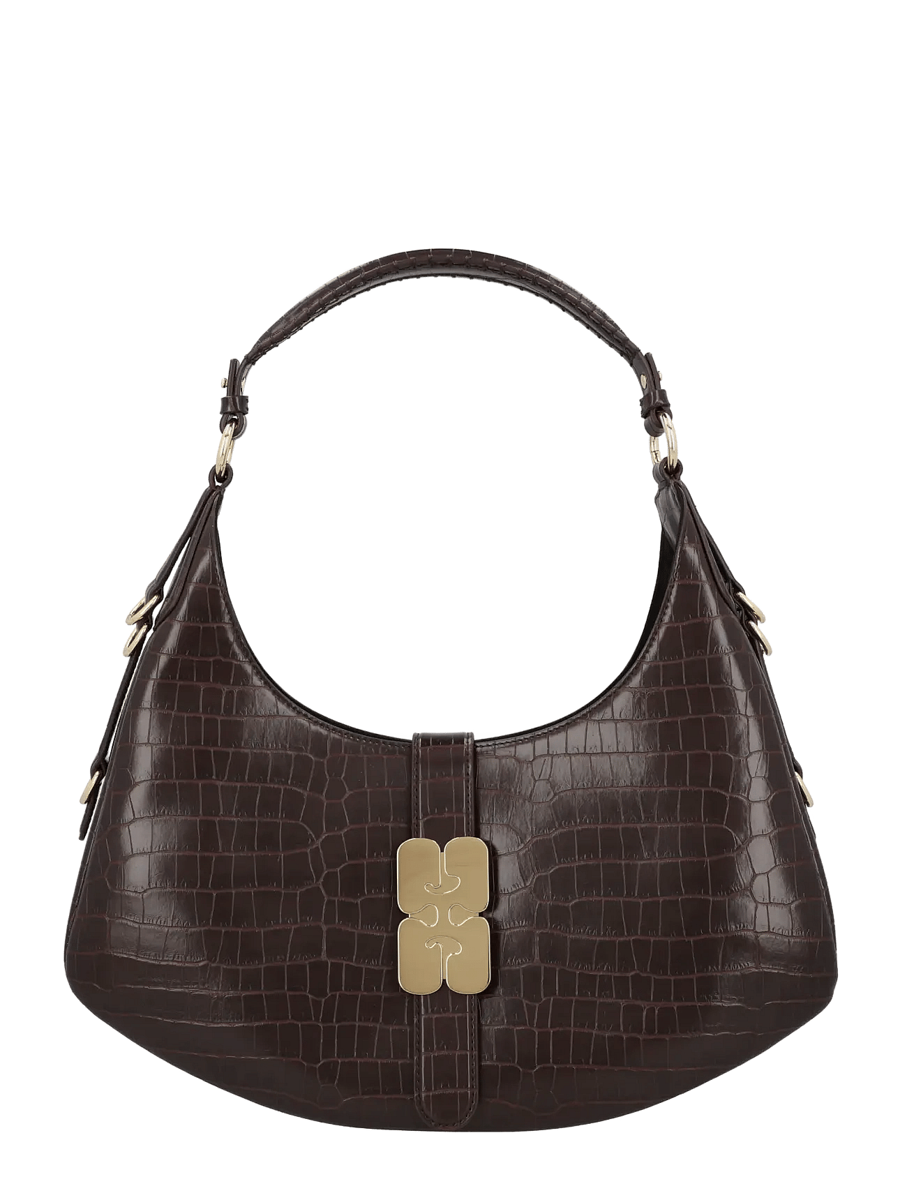 Croco Hobo Bag
