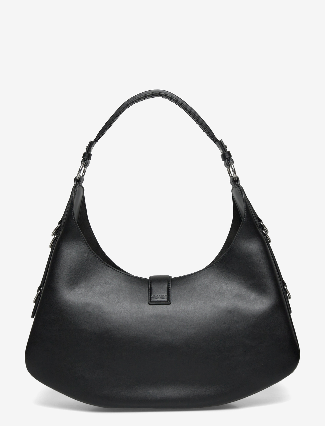 Ganni - Kat Small Silver - skuldertasker - black - 1