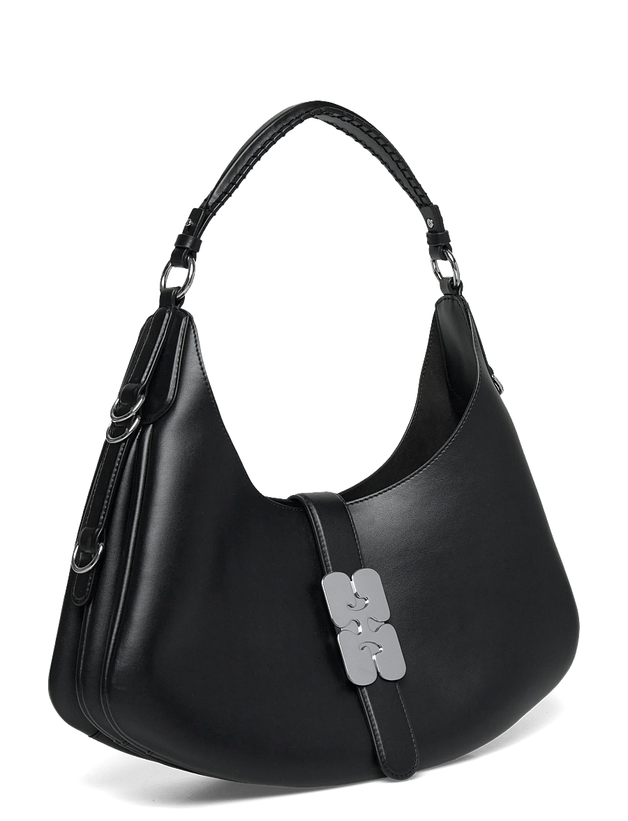 Ganni - Kat Small Silver - sacs à bandoulière - black - 2