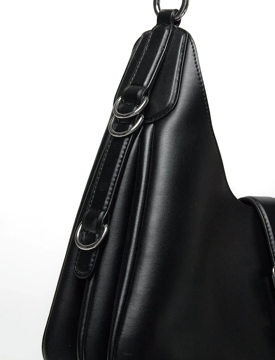 Ganni - Kat Small Silver - sacs à bandoulière - black - 4