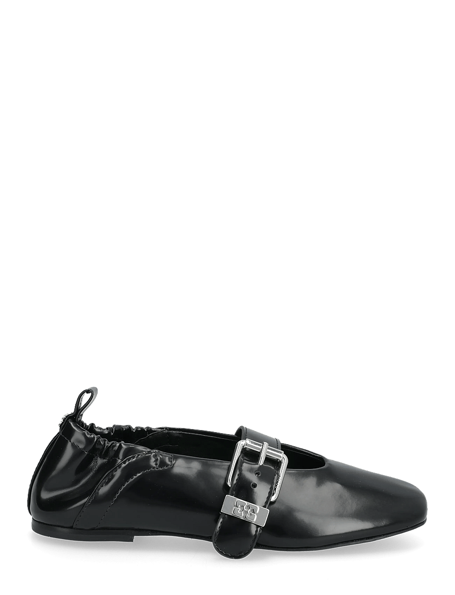 Ganni - Ballerinas BOX OLEATEX - ypatingos progos - black - 1