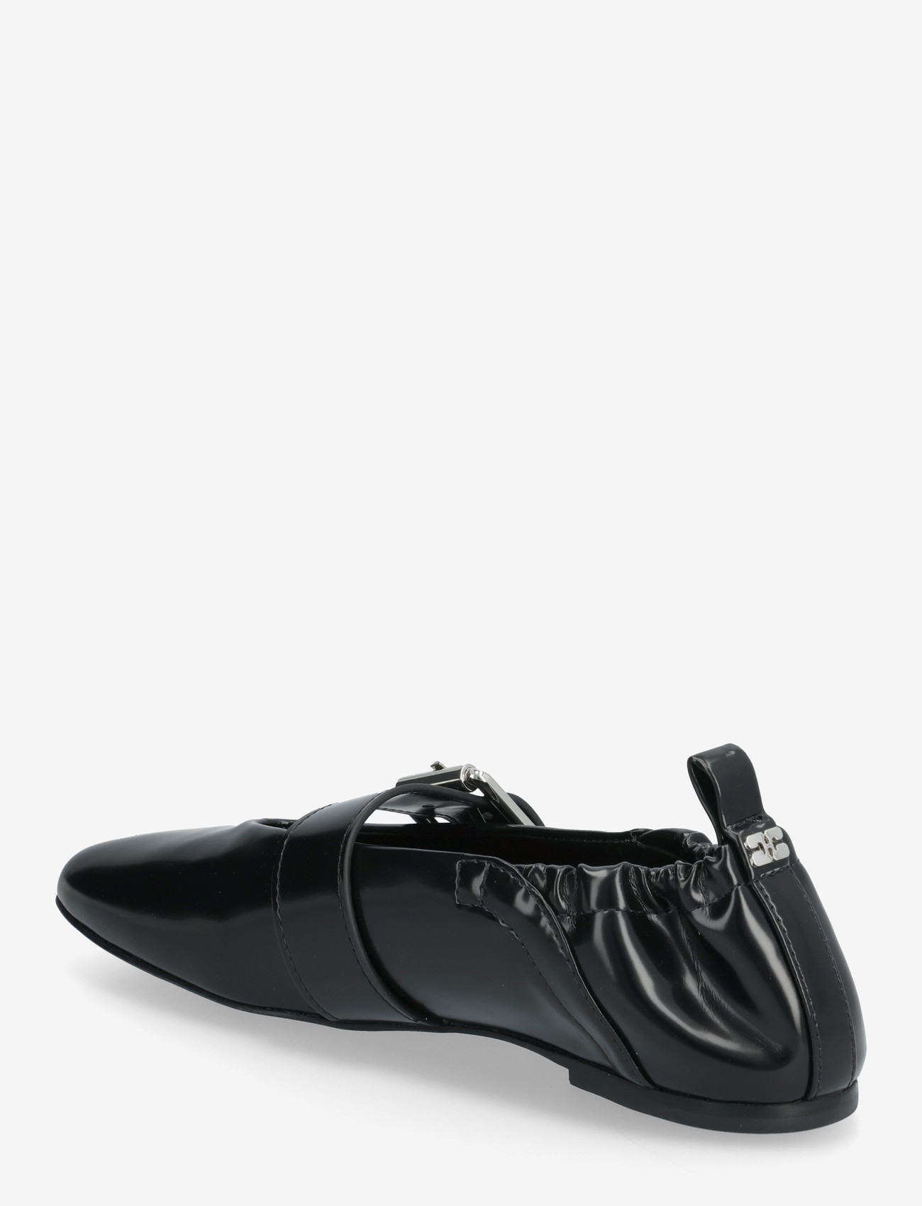 Ganni - Ballerinas BOX OLEATEX - særlige begivenheder - black - 2