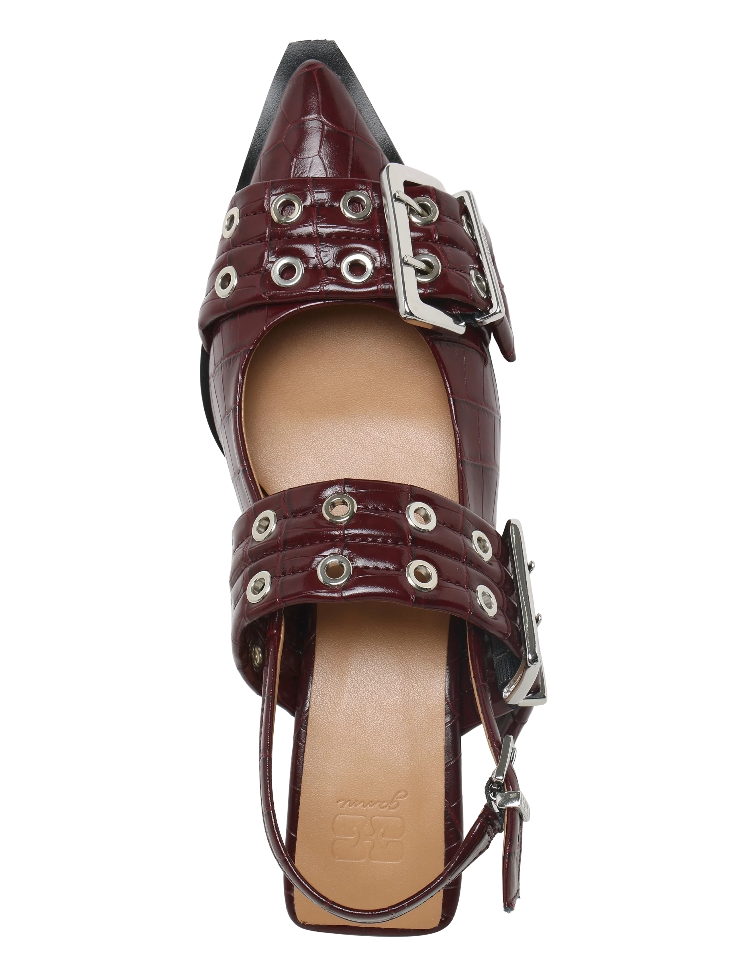 Feminine Buckle 65 Slingback Pumps 4