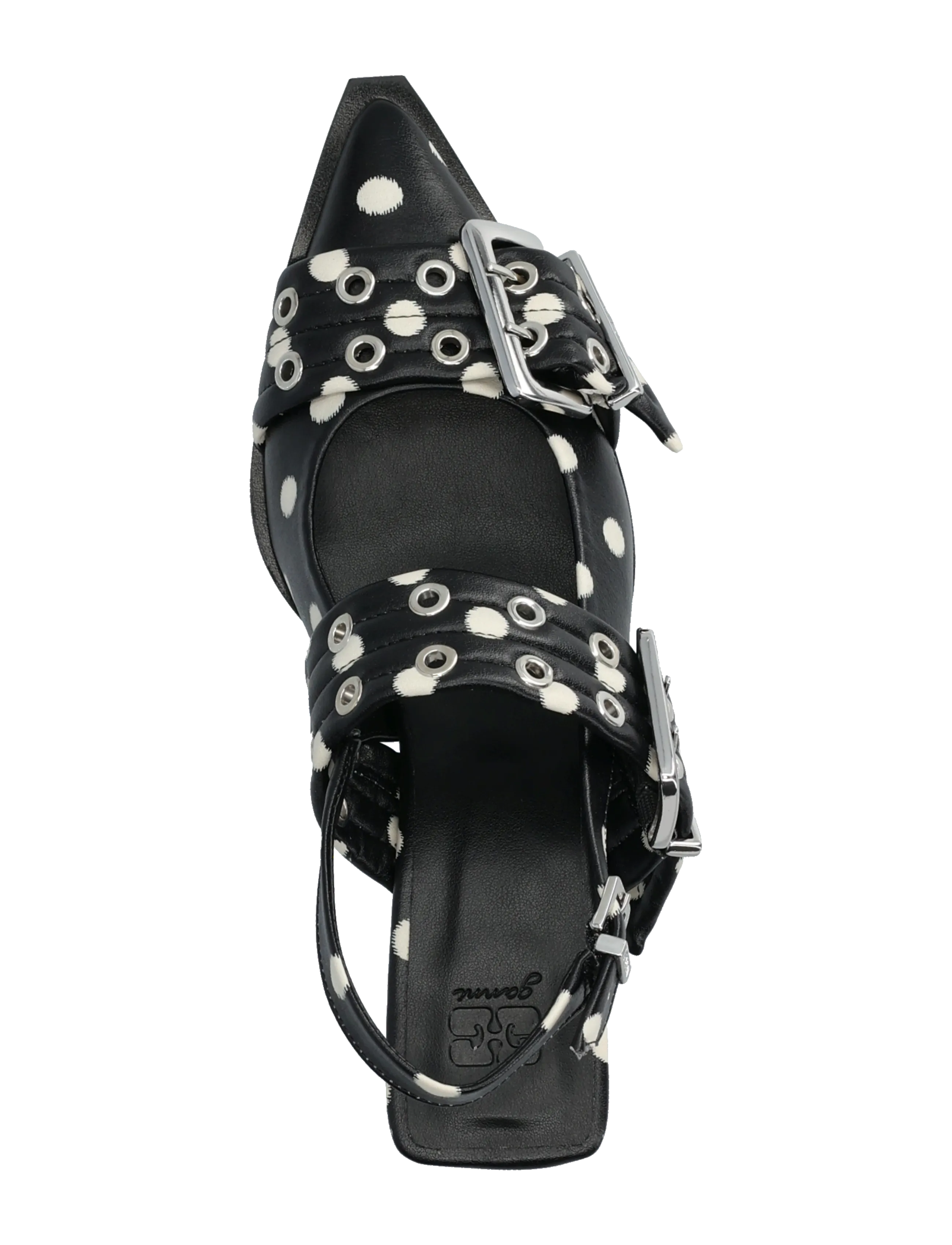 Feminine Buckle Kitten Heels 4
