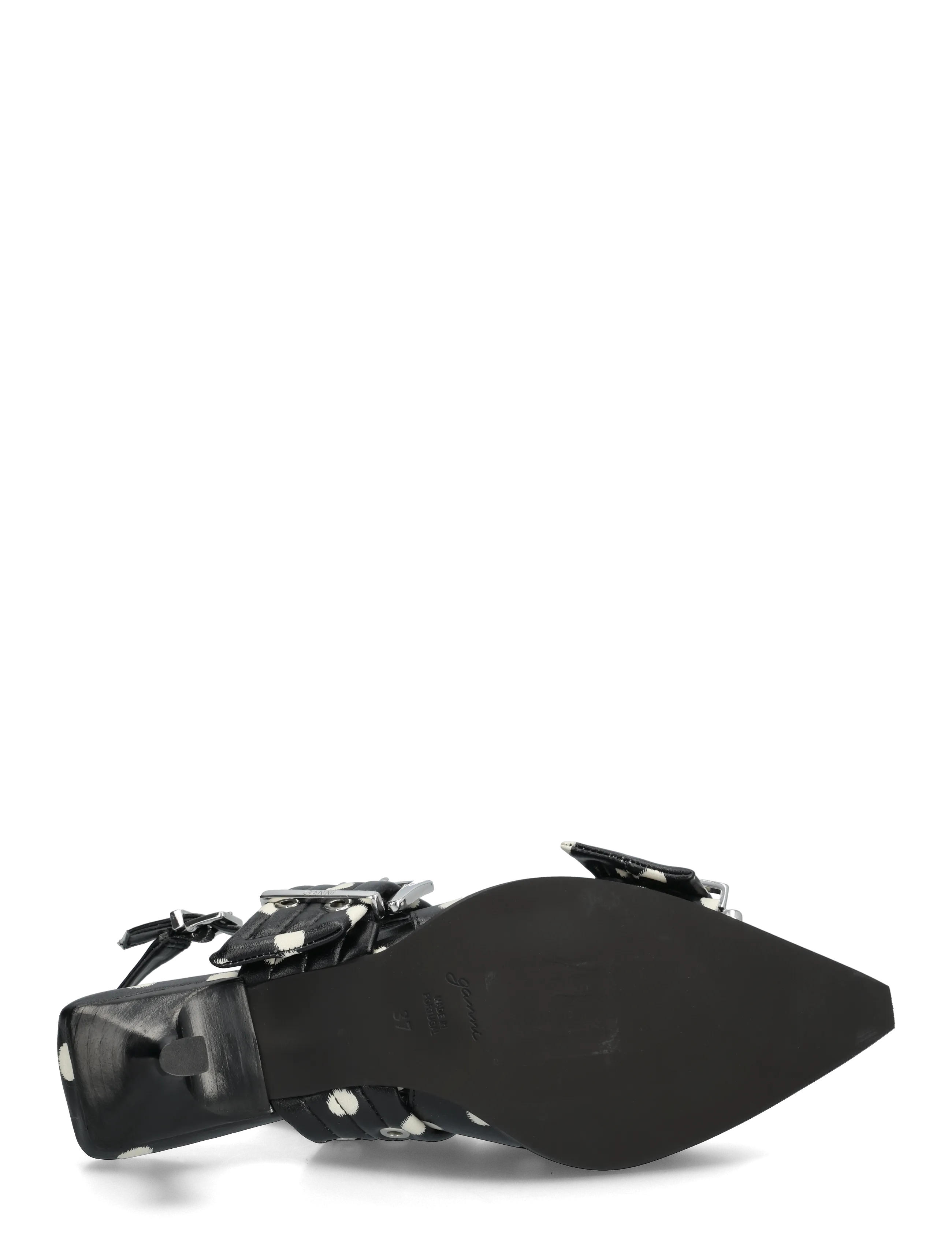 Feminine Buckle Kitten Heels 5