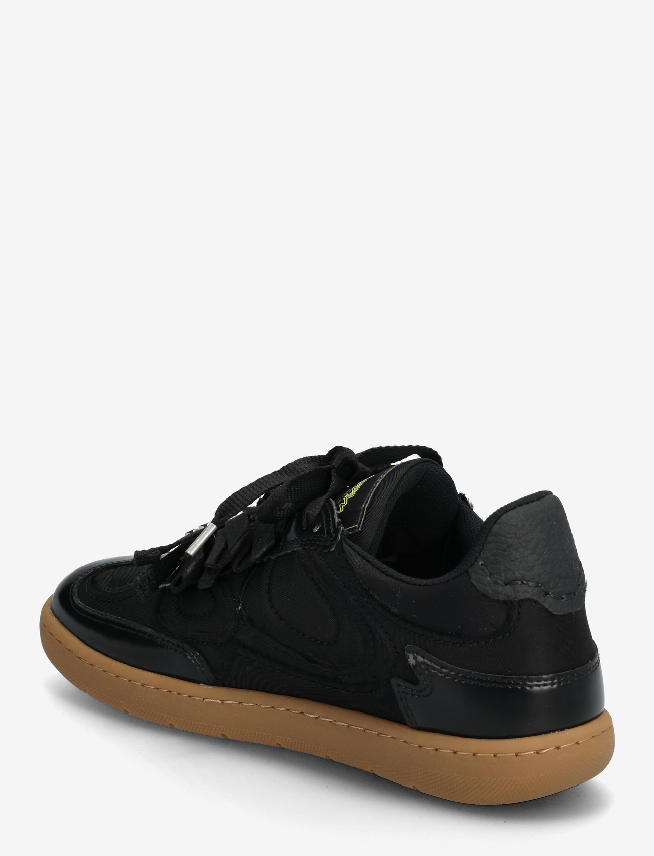 Ganni - 08 Nylon - lave sneakers - black - 1