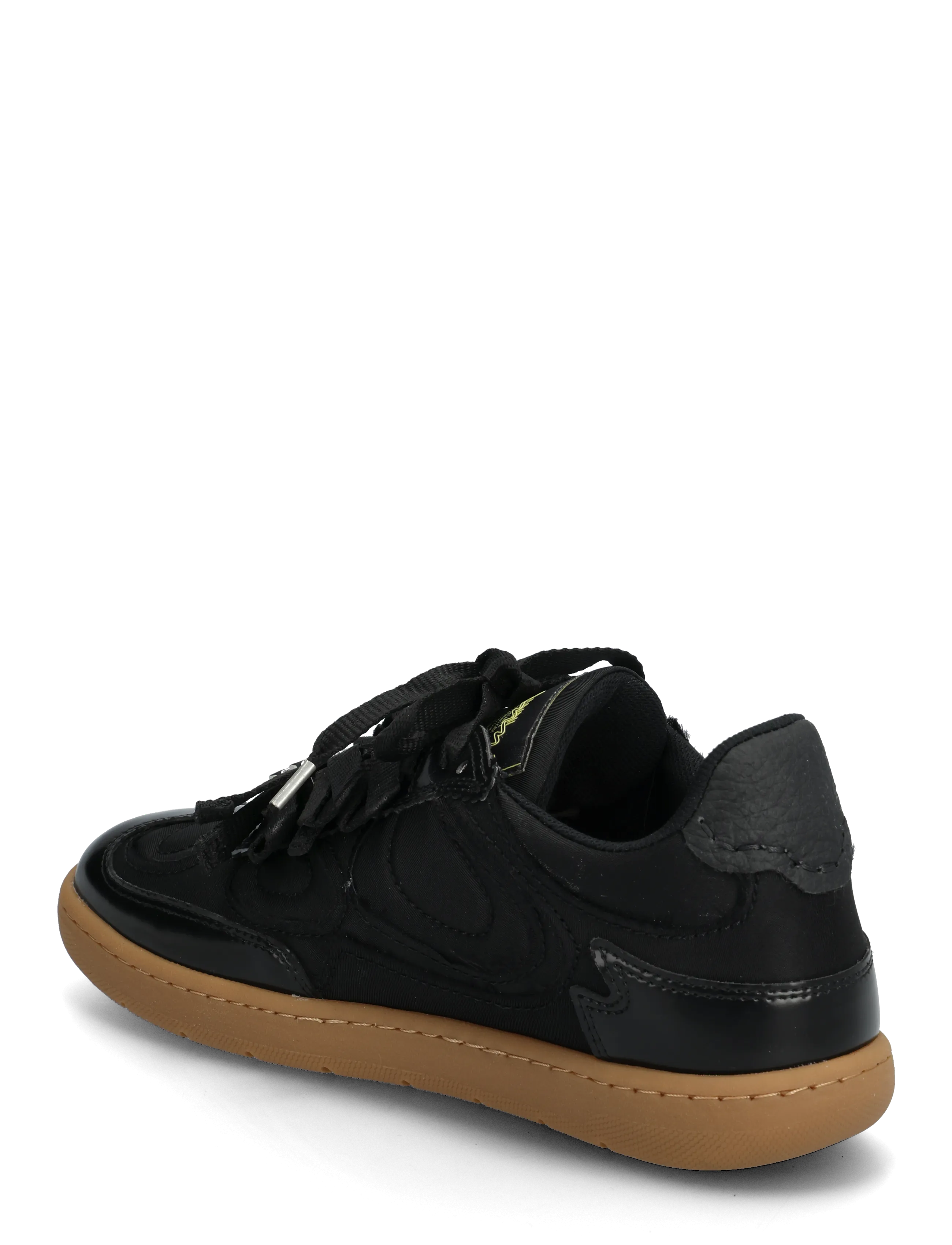 Ganni - 08 Nylon - niedrige sneaker - black - 1