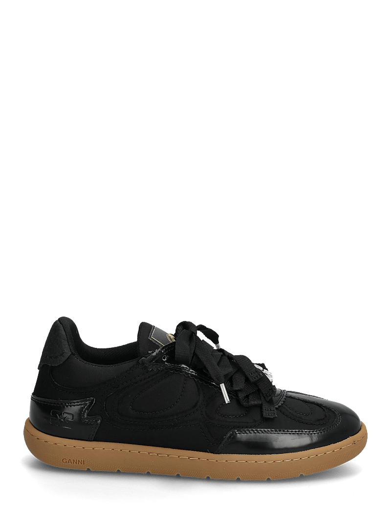 Ganni - 08 Nylon - lave sneakers - black - 2