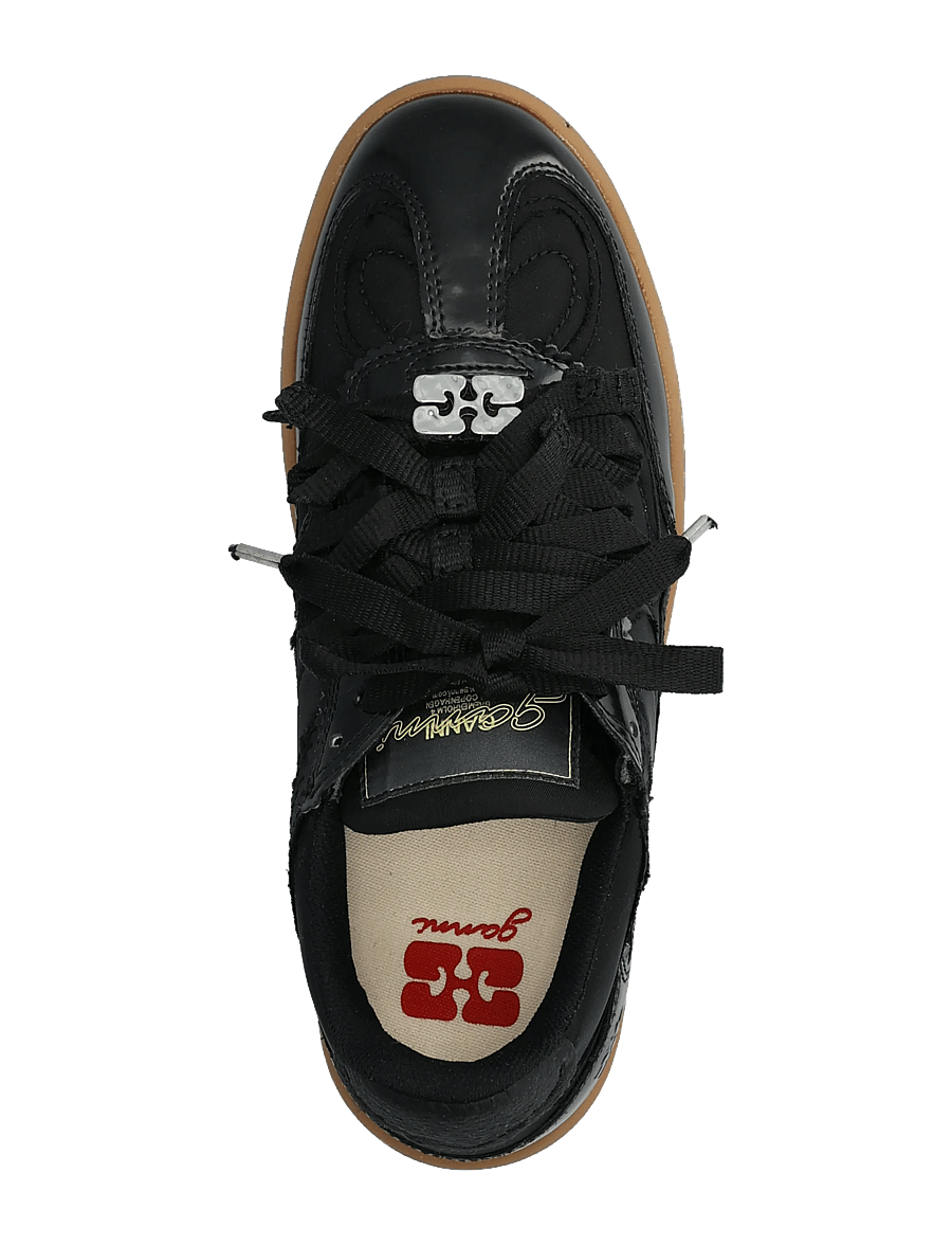 Ganni - 08 Nylon - niedrige sneaker - black - 3
