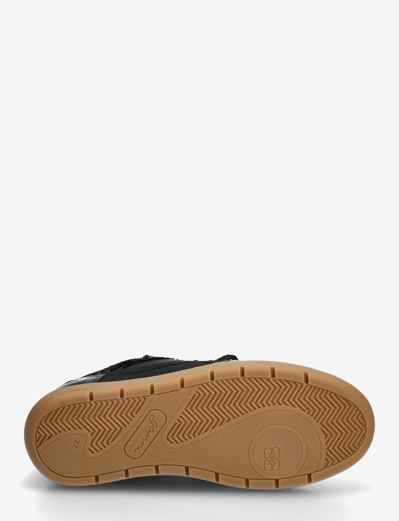 Ganni - 08 Nylon - lave sneakers - black - 4
