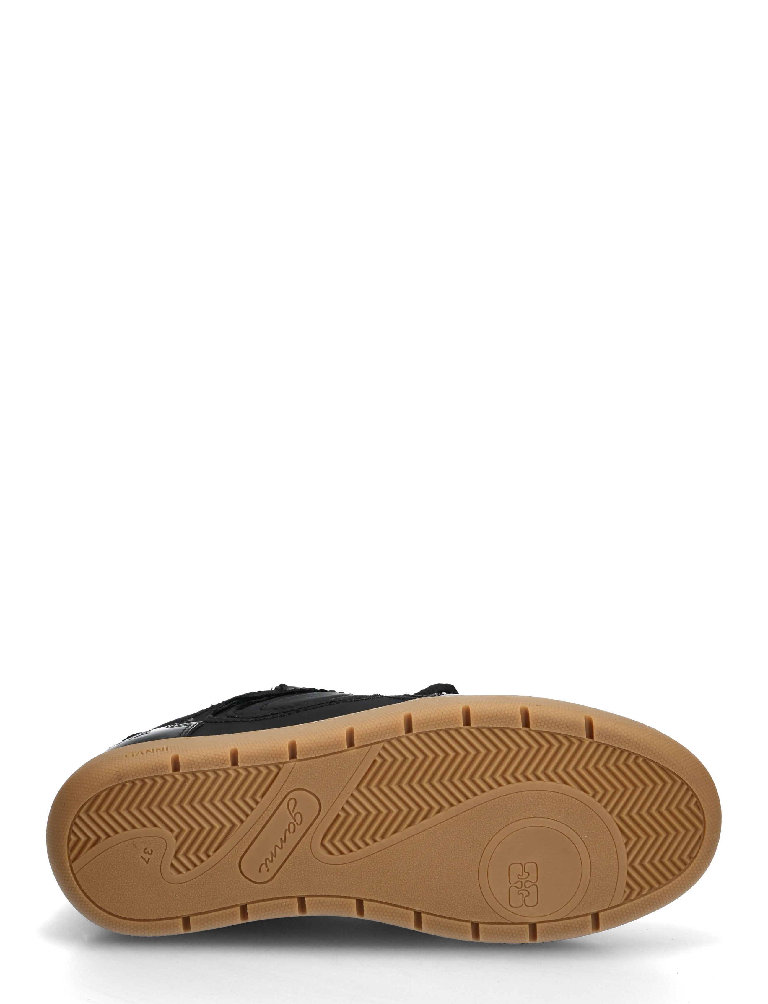 Ganni - 08 Nylon - niedrige sneaker - black - 4
