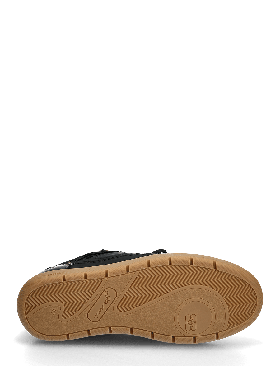 Ganni - 08 Nylon - niedrige sneaker - black - 4