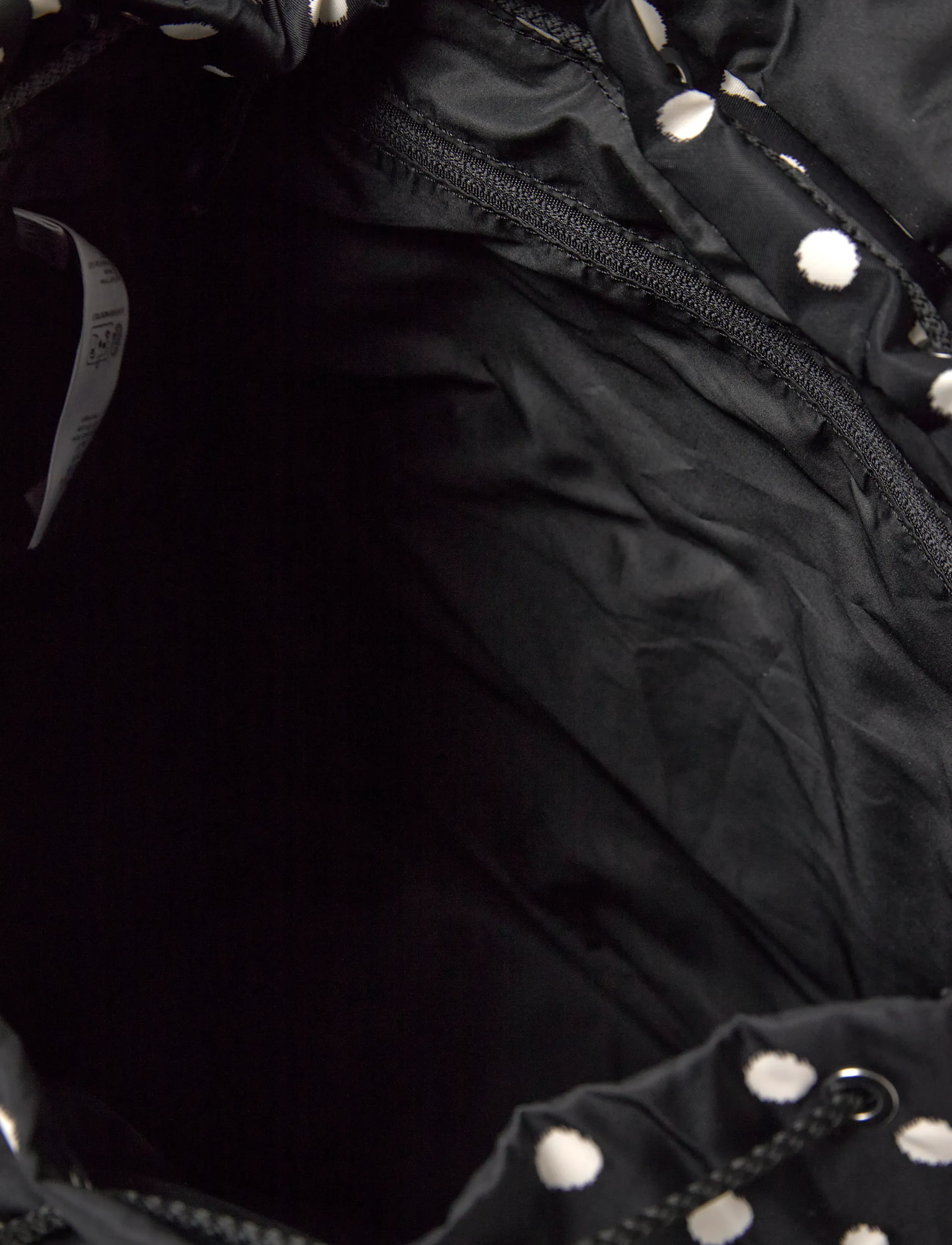 Ganni - Black Dots Re-Tech Backpack - accessoires - black - 5
