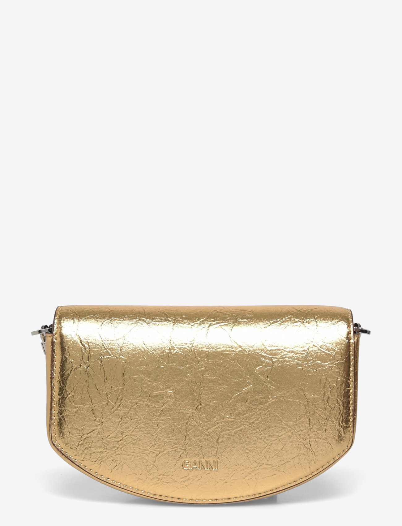 Ganni - Lulu Wallet On Chain - punge - gold - 1